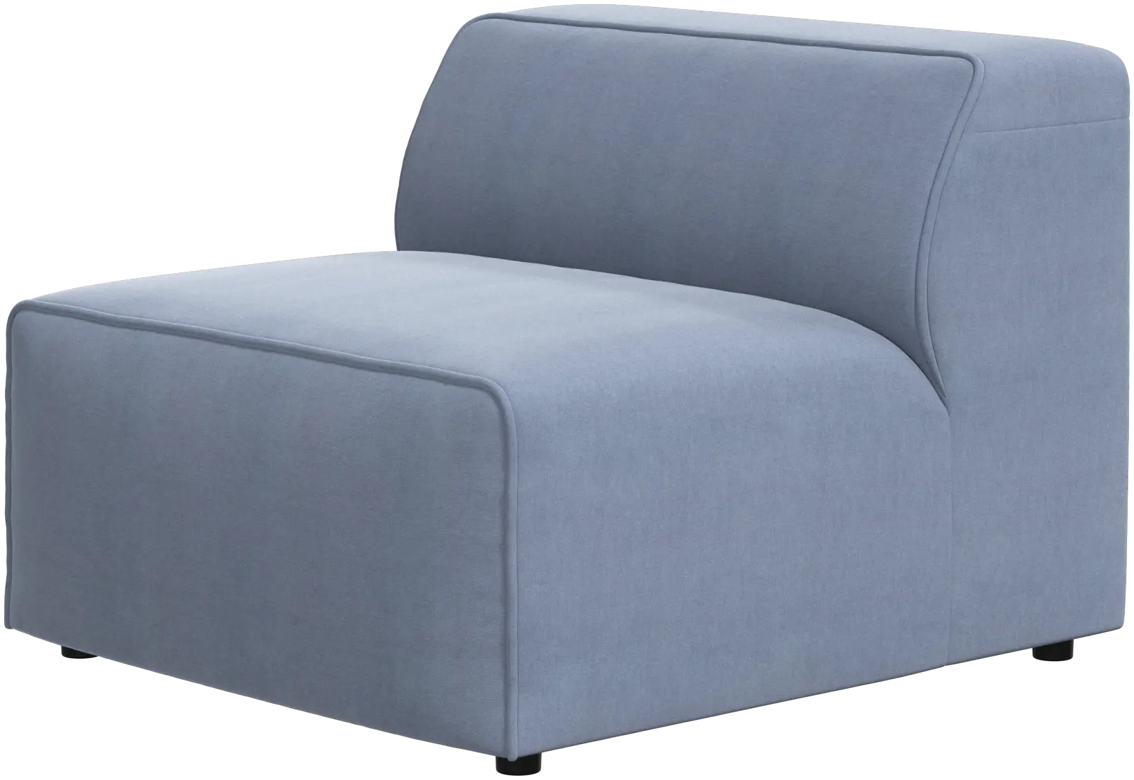 Carmo 1-seater, no armrests