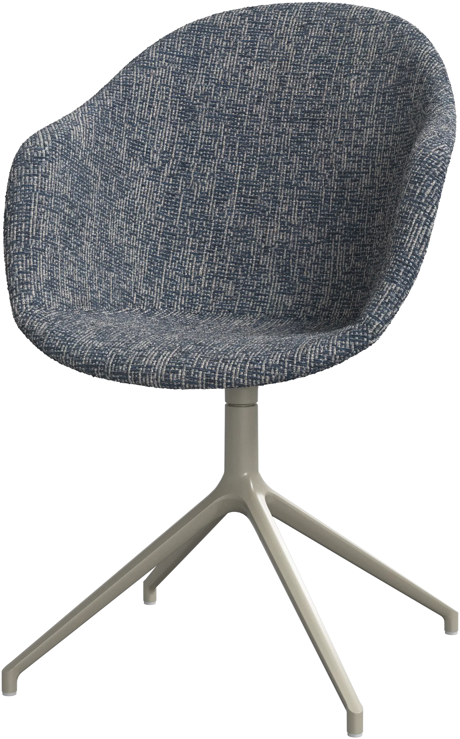 Chaise de salle à manger Adelaide avec fonction pivotante.