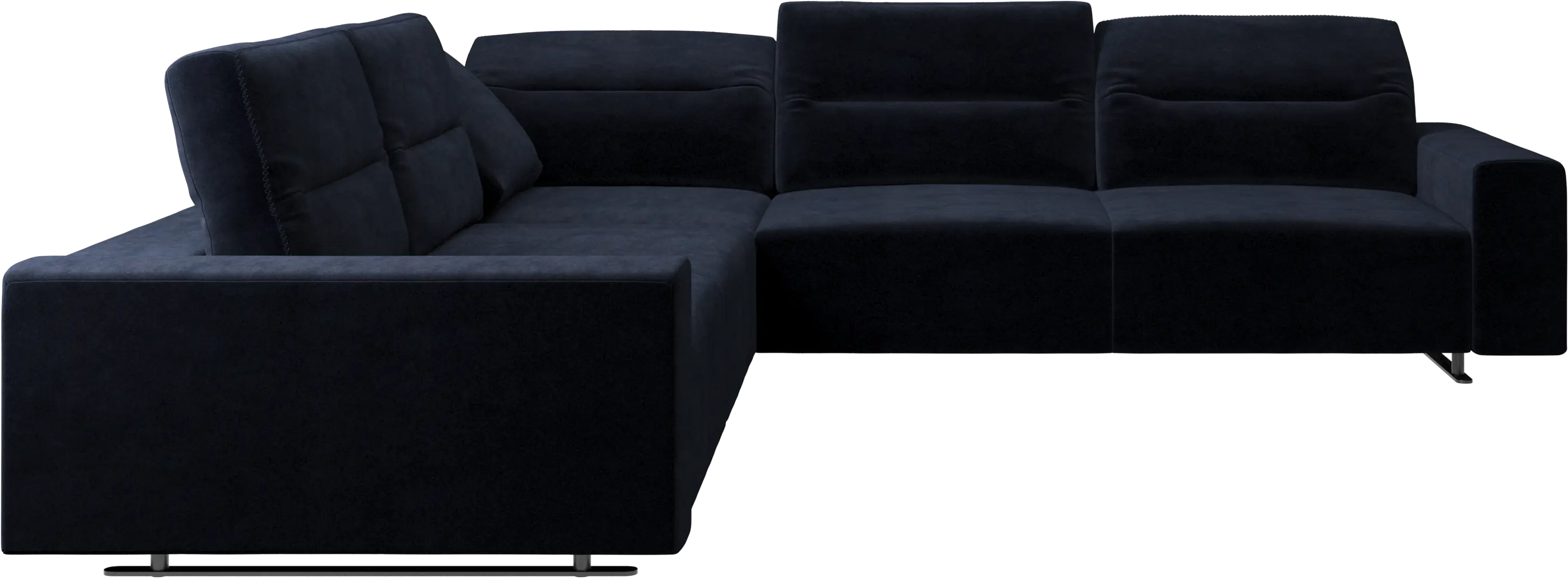 Hampton corner sofa with adjustable back