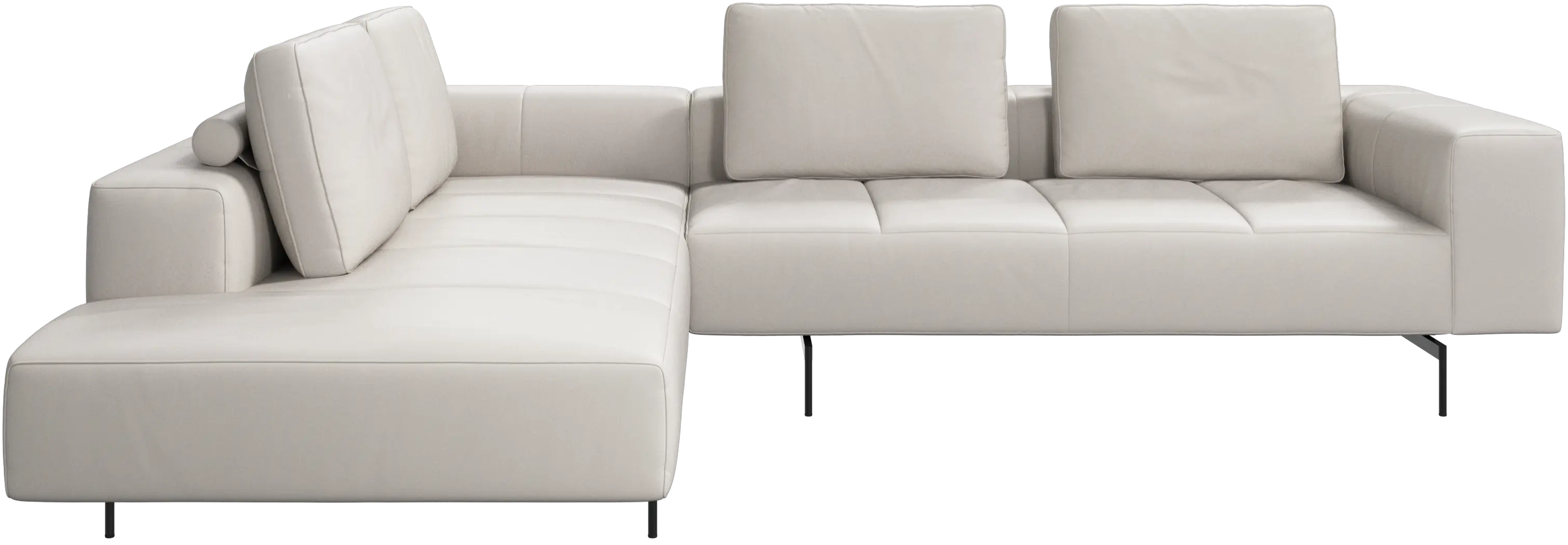 Amsterdam corner sofa with lounging unit