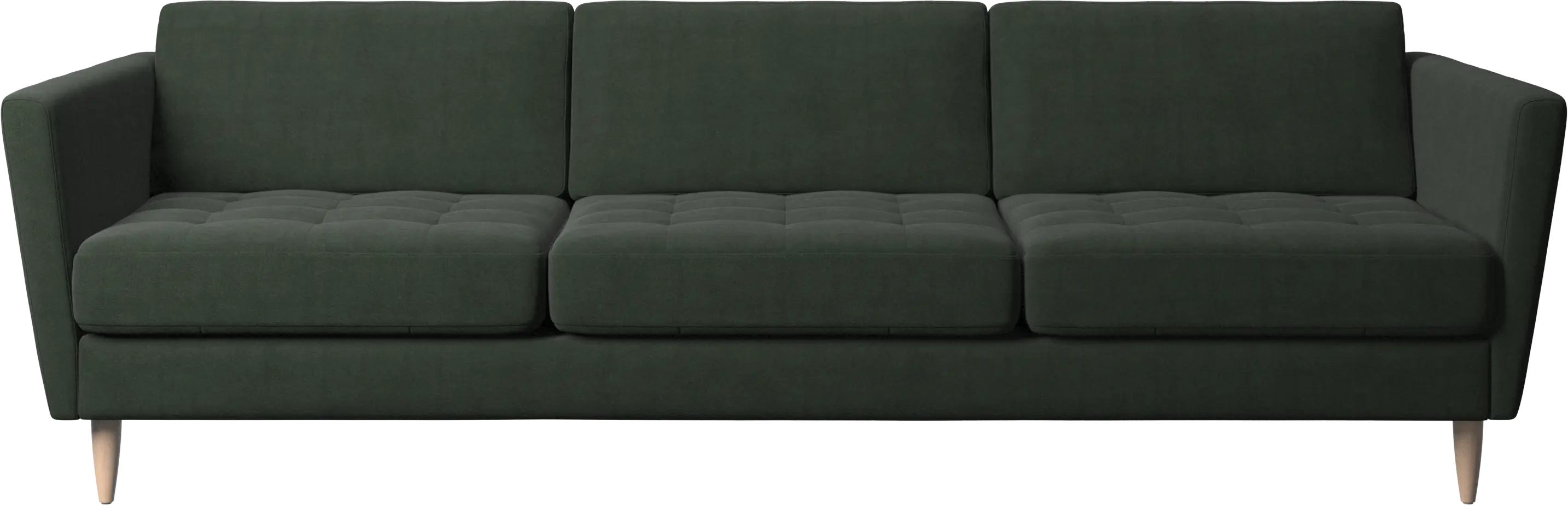 Osaka sofa, tufted seat