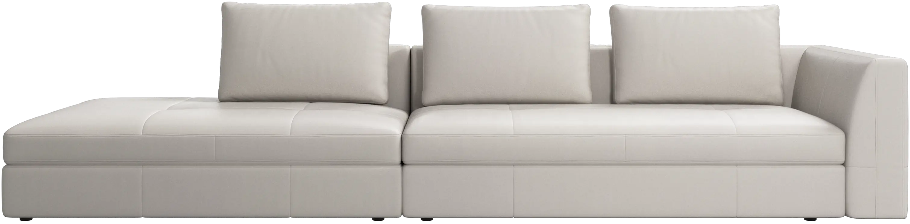 Bergamo sofa with lounging unit