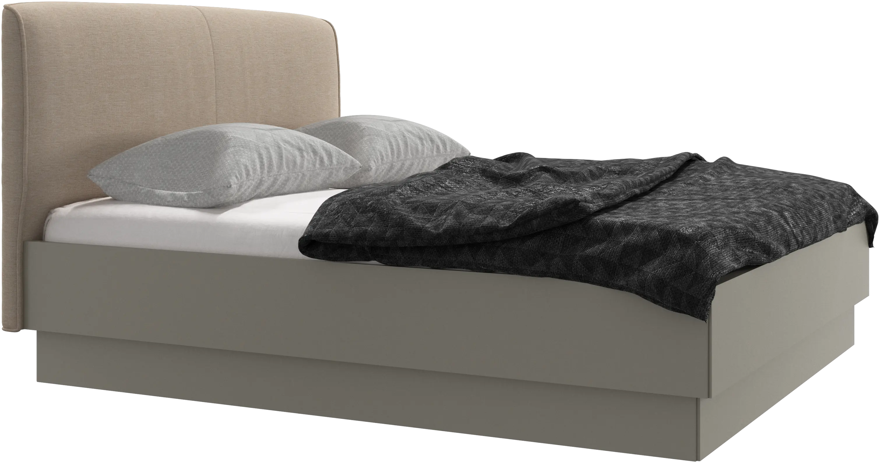 Houston, cama tapizada con almacenamiento