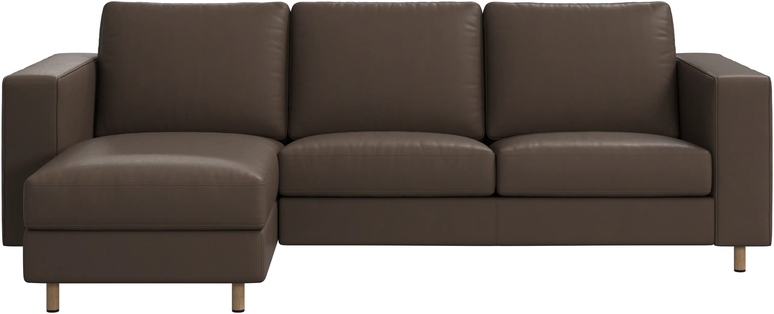 Indivi sofa with chaise longue left