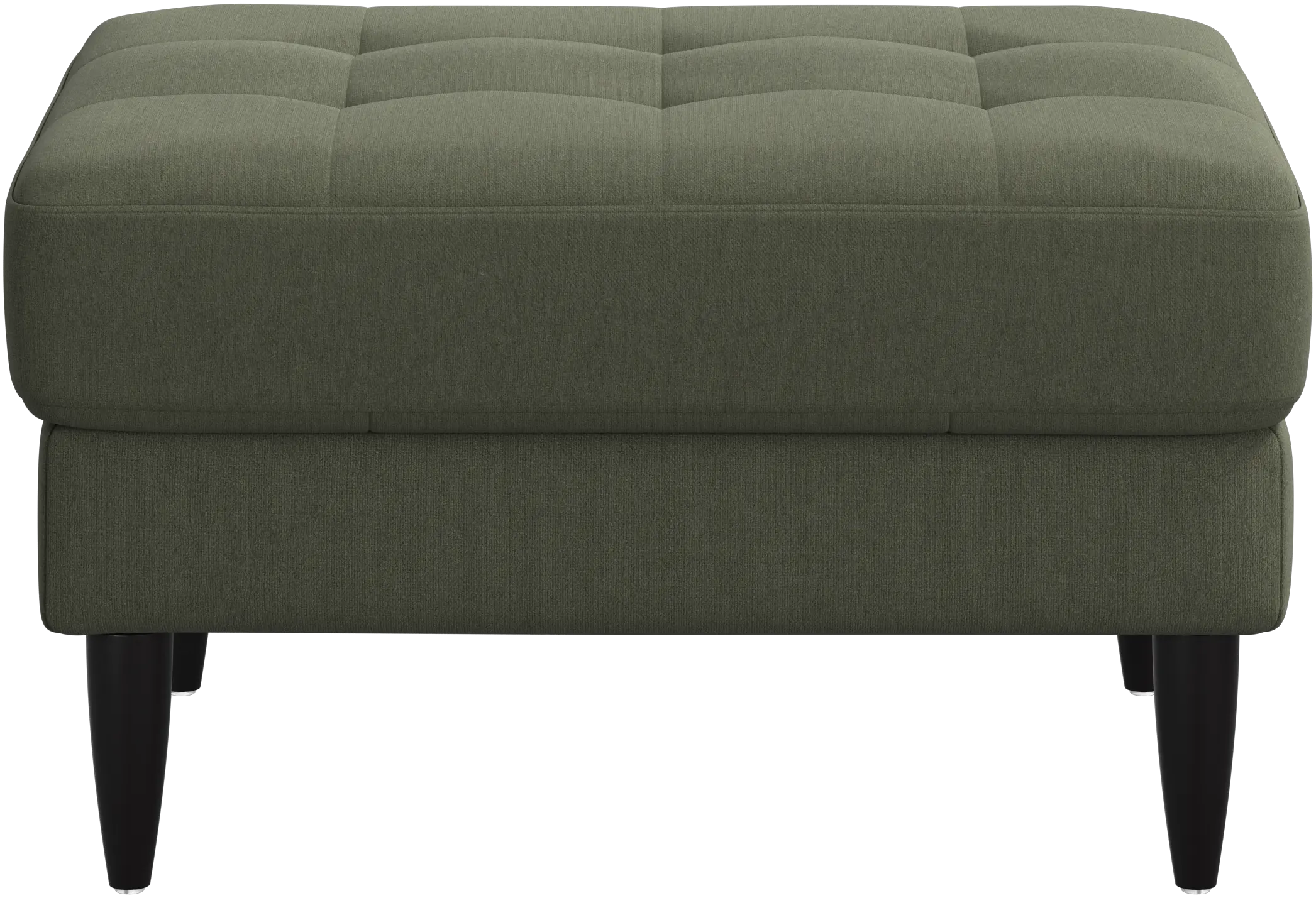 Osaka footstool, tufted seat