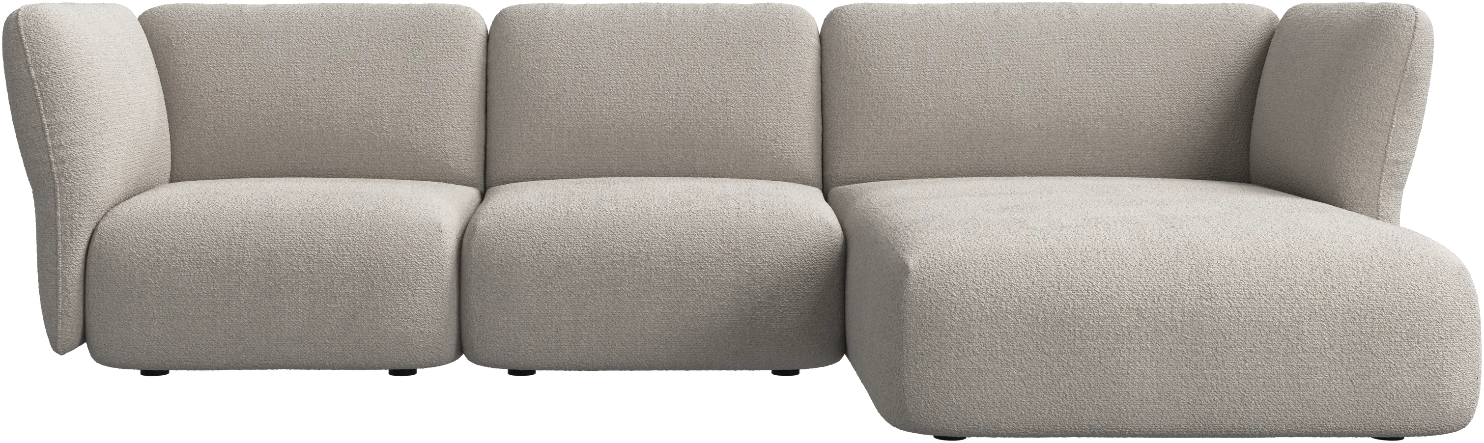 Paraggi 2-seater with chaise longue right