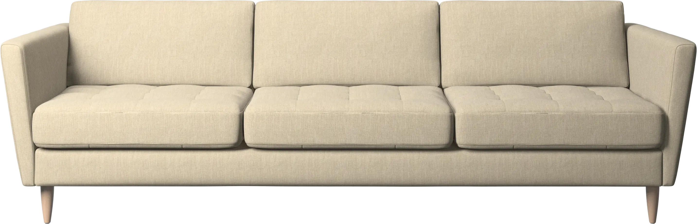 Osaka sofa, tufted seat