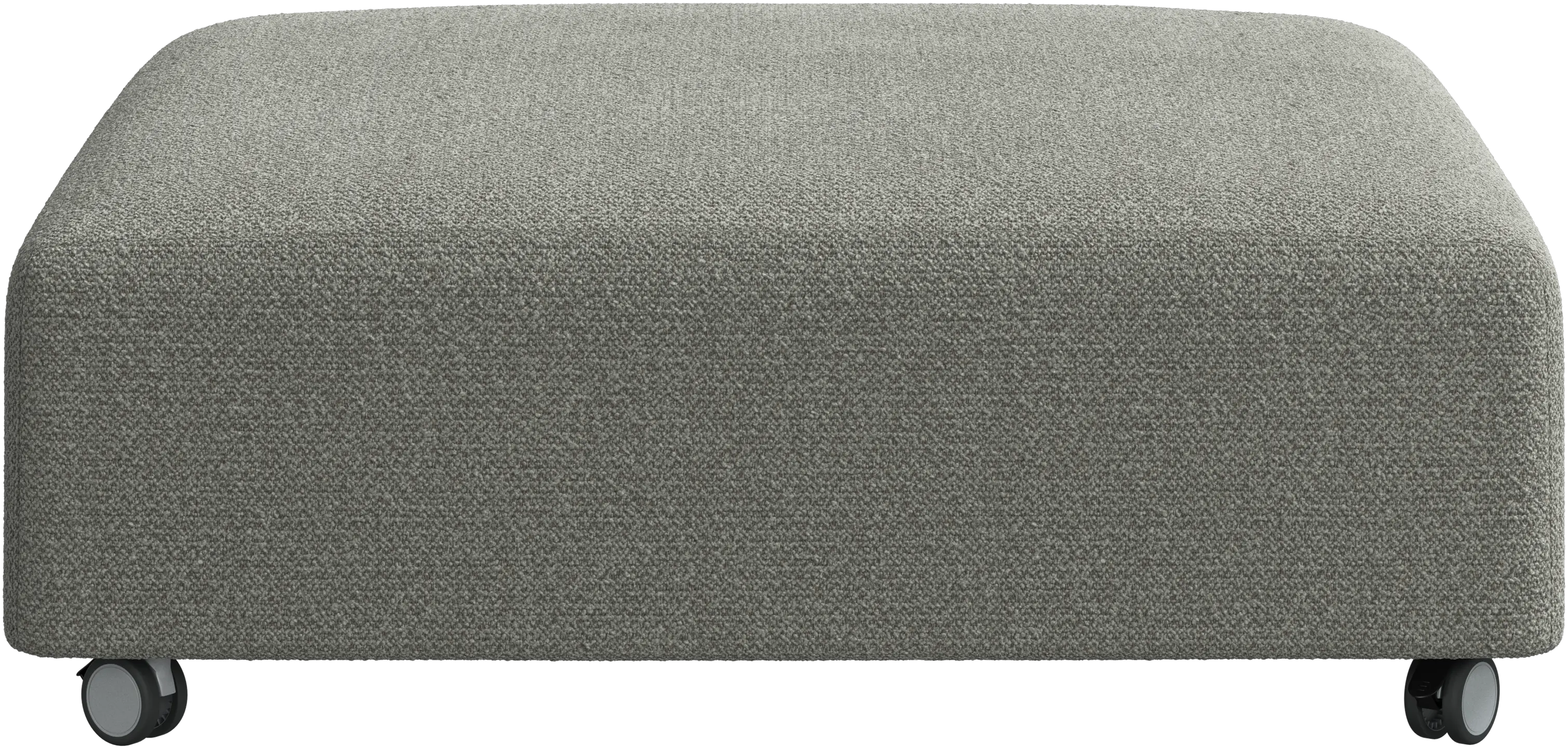 Hampton footstool on wheels