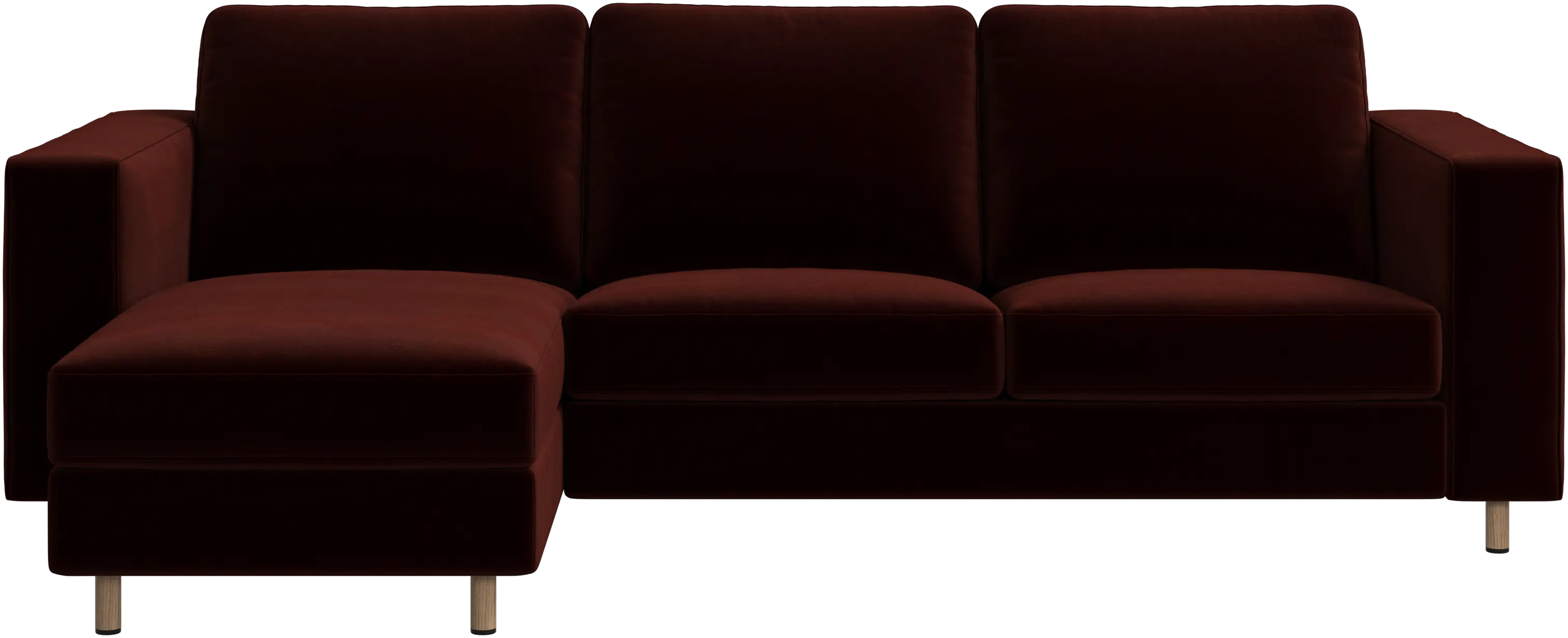 Indivi sofa with chaise longue left