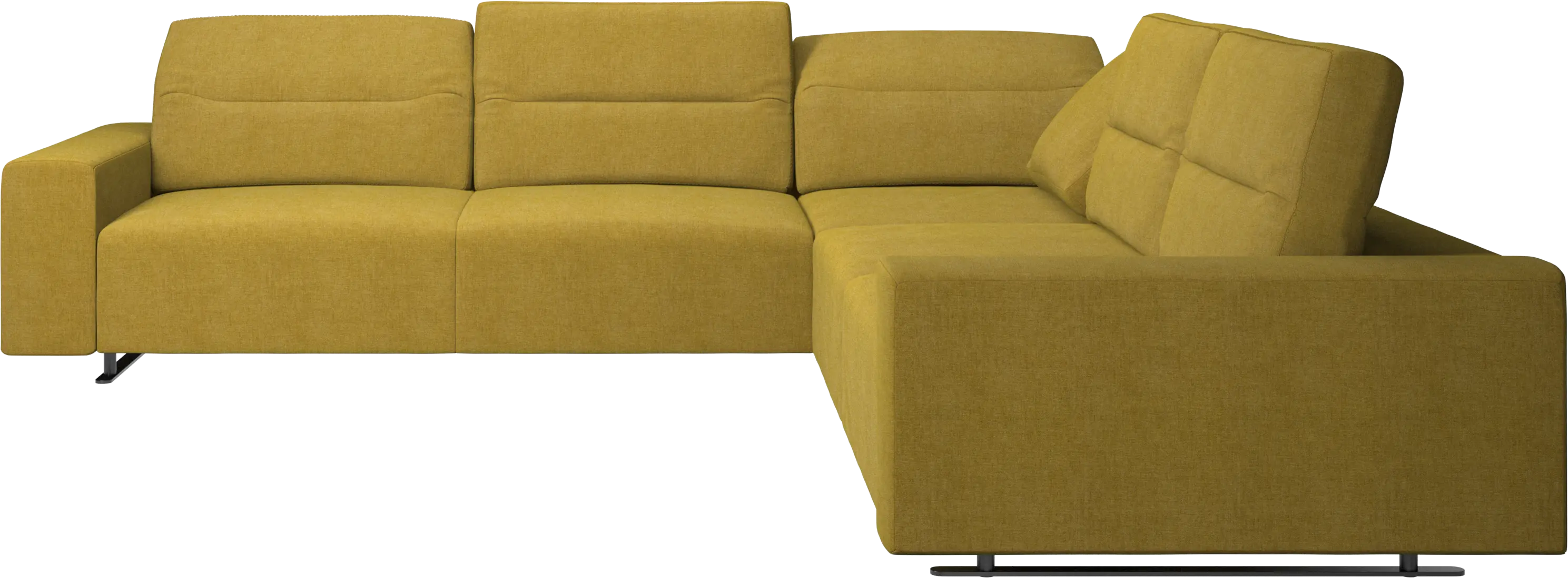 Hampton corner sofa with adjustable back