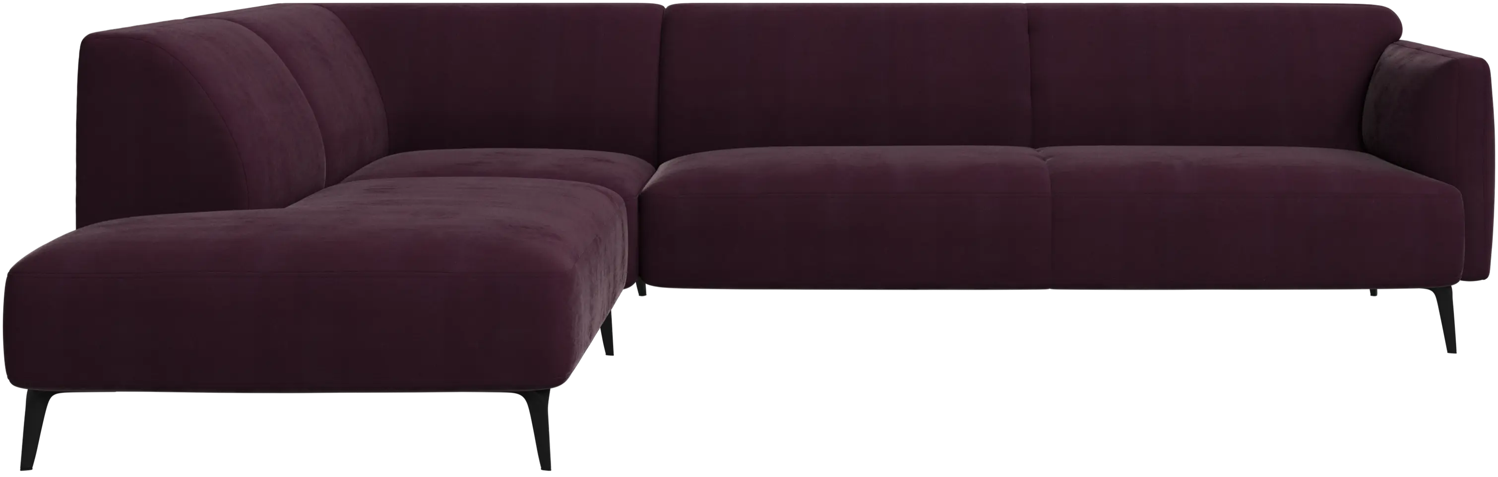 Modena corner sofa with lounging unit