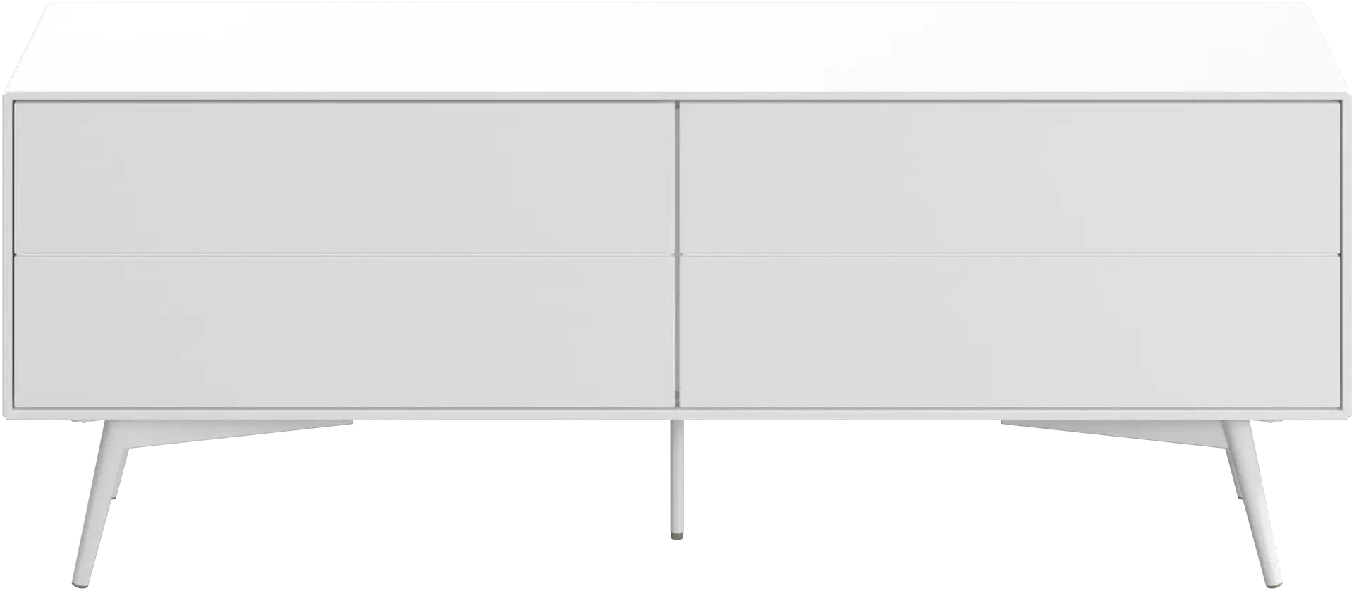 Storage Fermo TV ボード ドロップダウン式ドア付