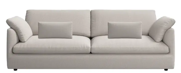 Sofas Milano3人掛けソファ(クッション2点付き)