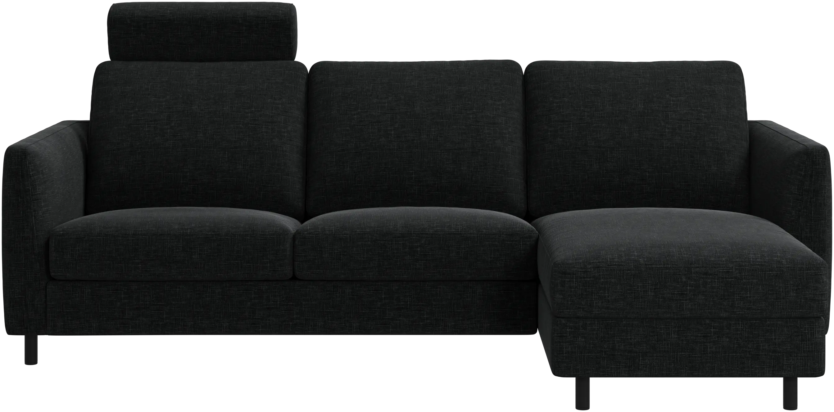 Sofá Indivi com chaise longue à direita