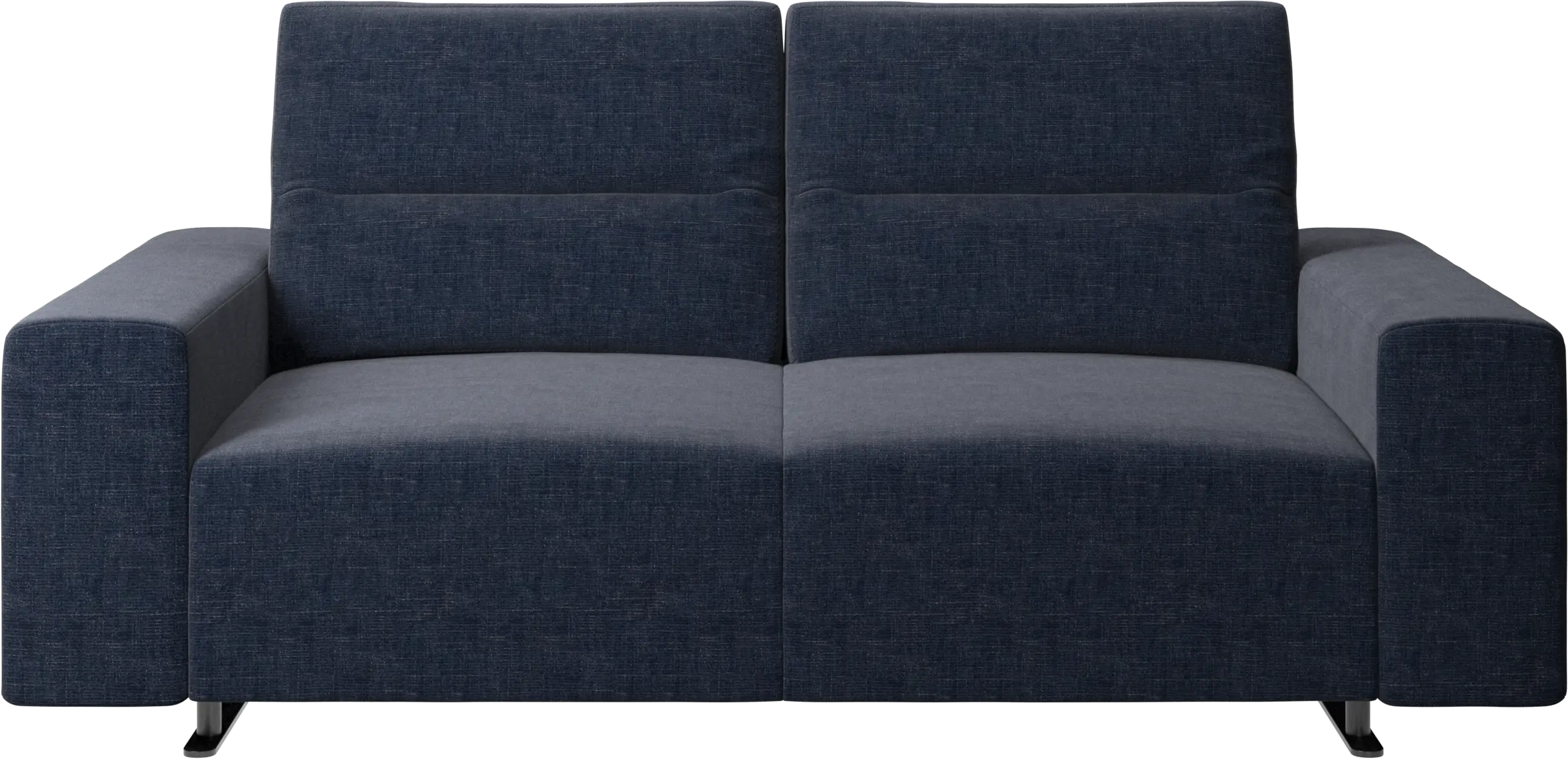 Hampton sofa with adjustable back and storage on the right side