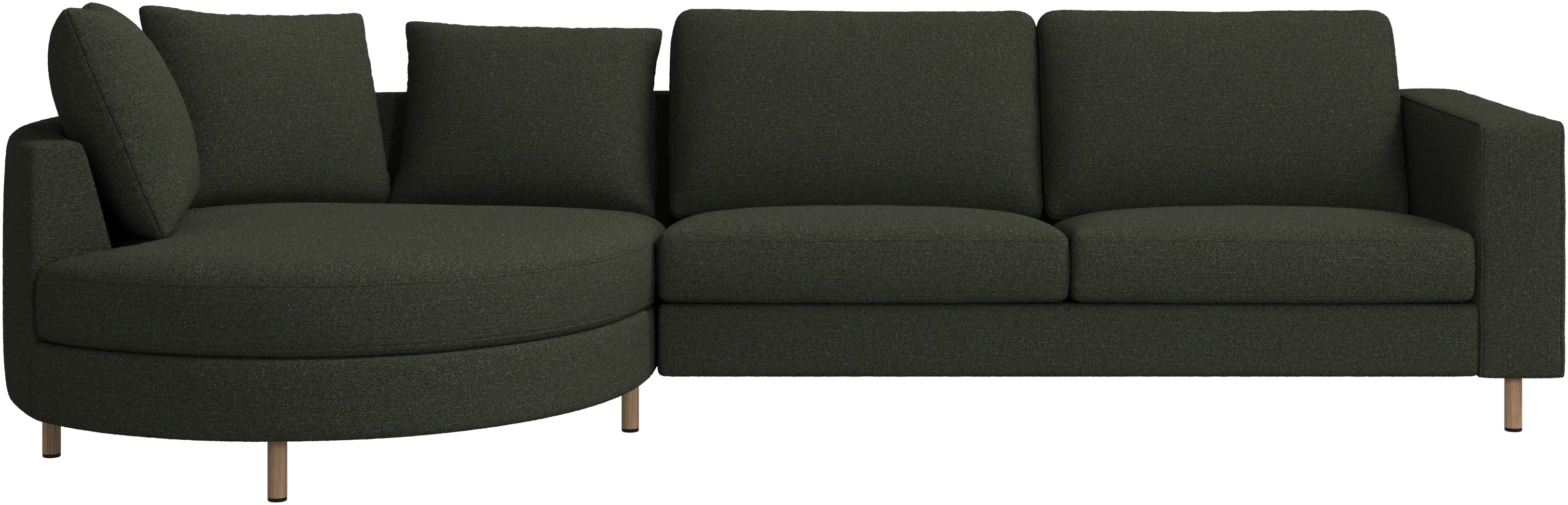 Indivi sofa with chaise longue left