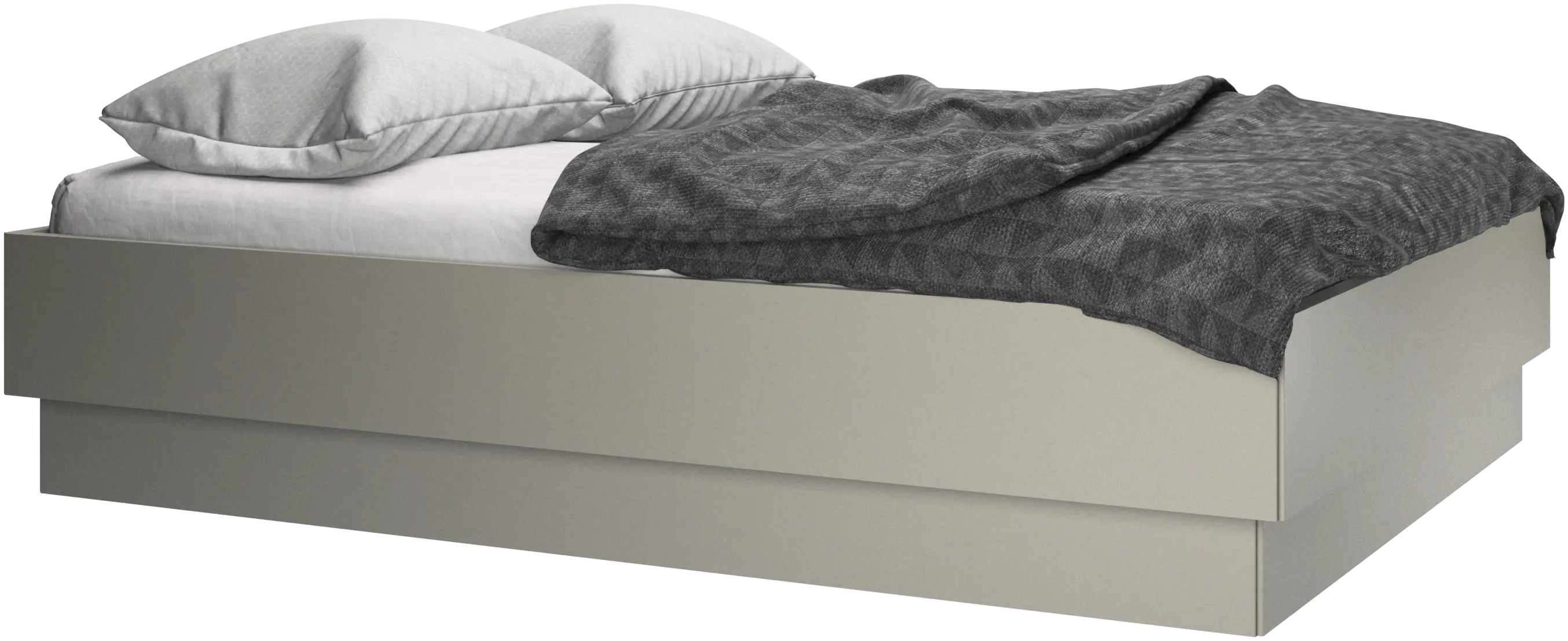 Lugano bed, excl. mattress