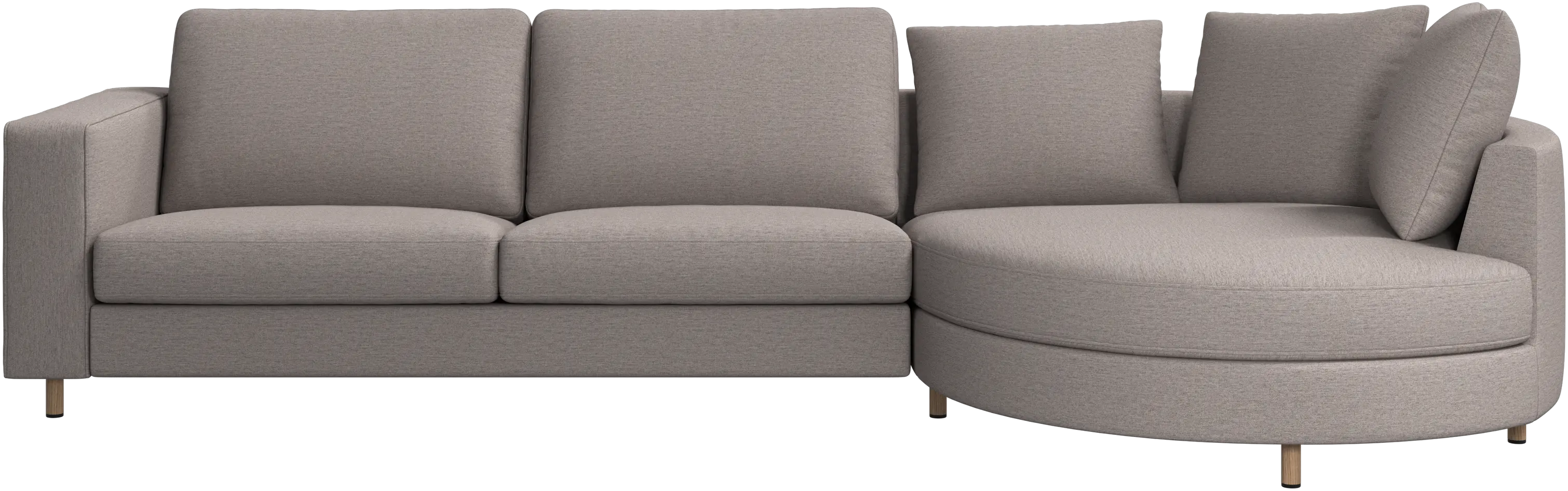 Indivi sofa with chaise longue right