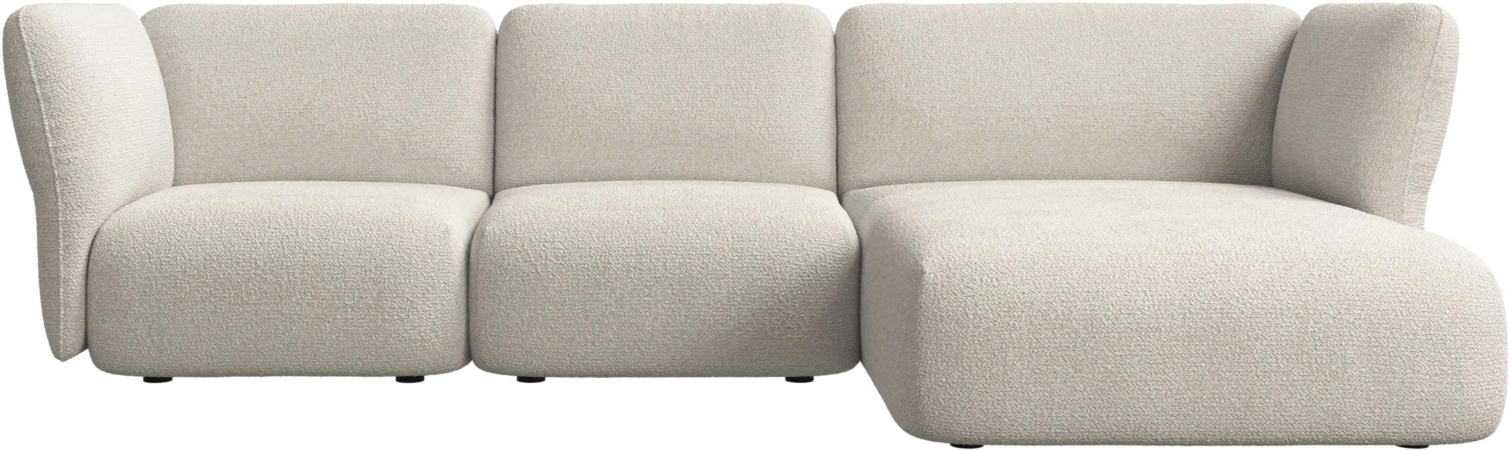 Paraggi 2-seater with chaise longue right