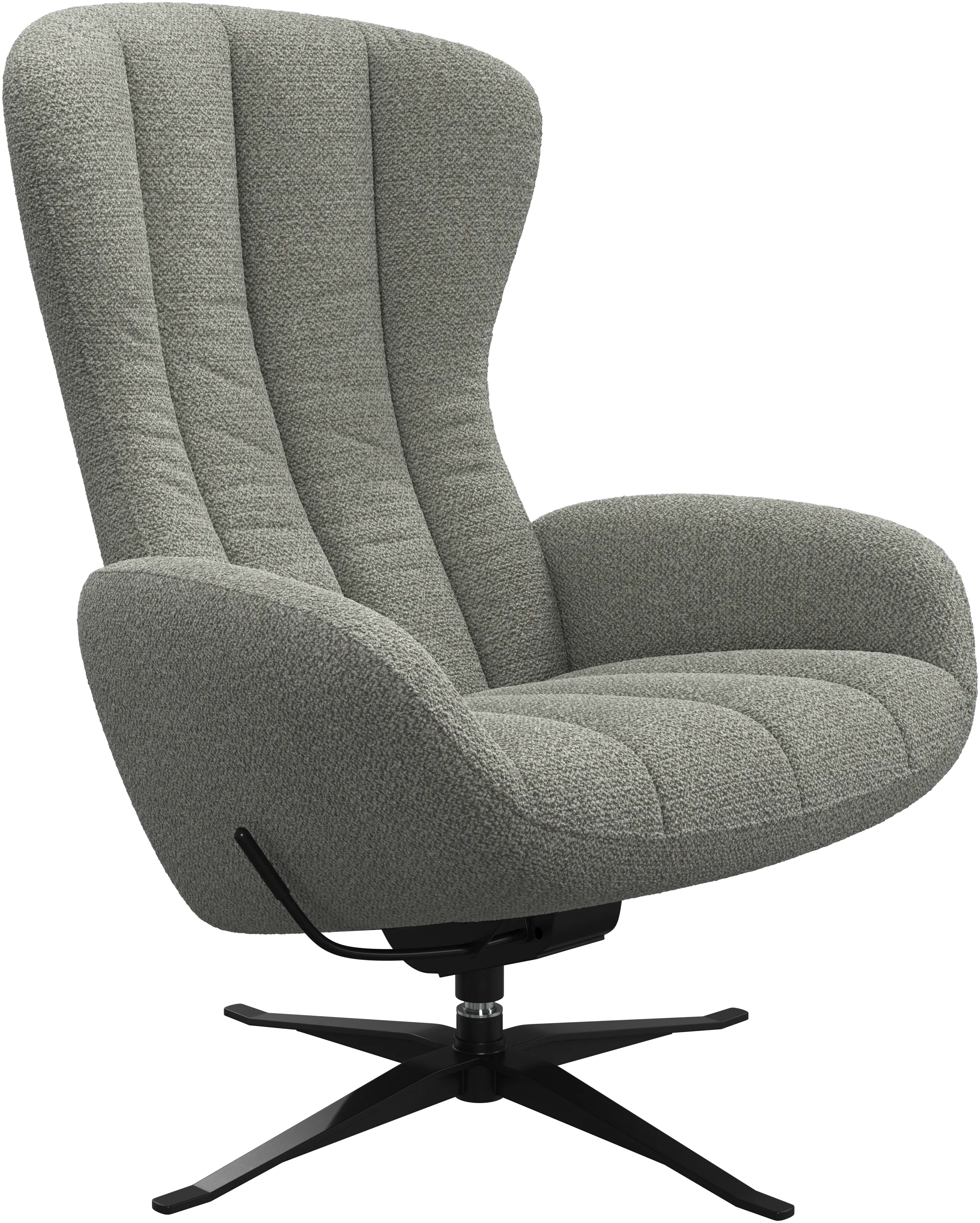 Butaca reclinable Tilburg con función giratoria y reposacabezas ajustable