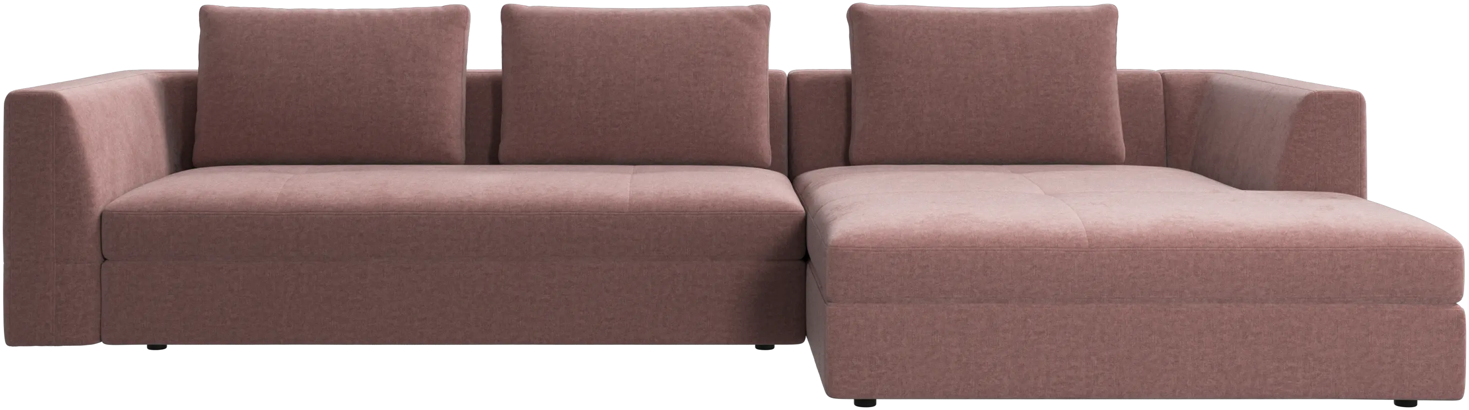 Bergamo sofa with resting unit
