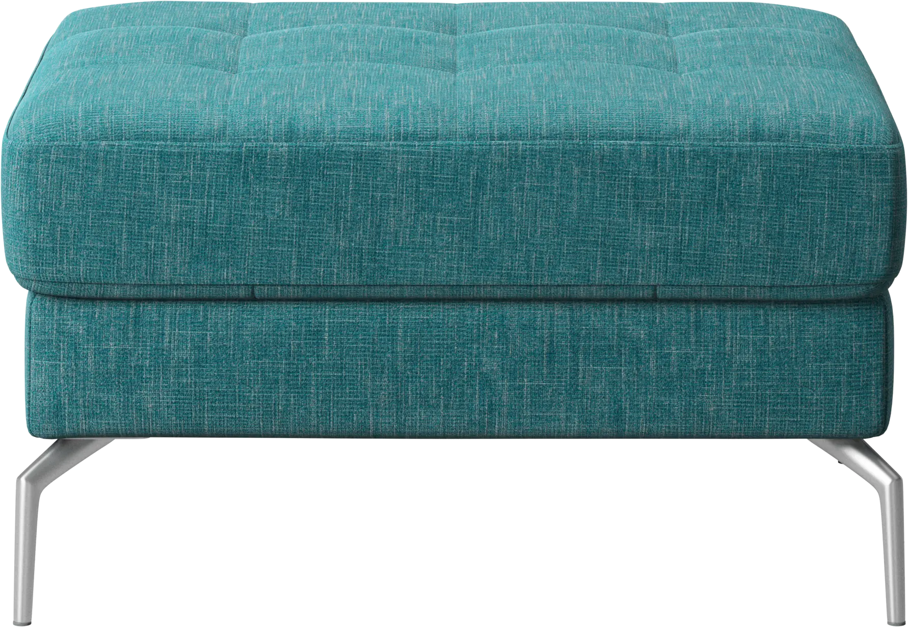 Osaka footstool, tufted seat