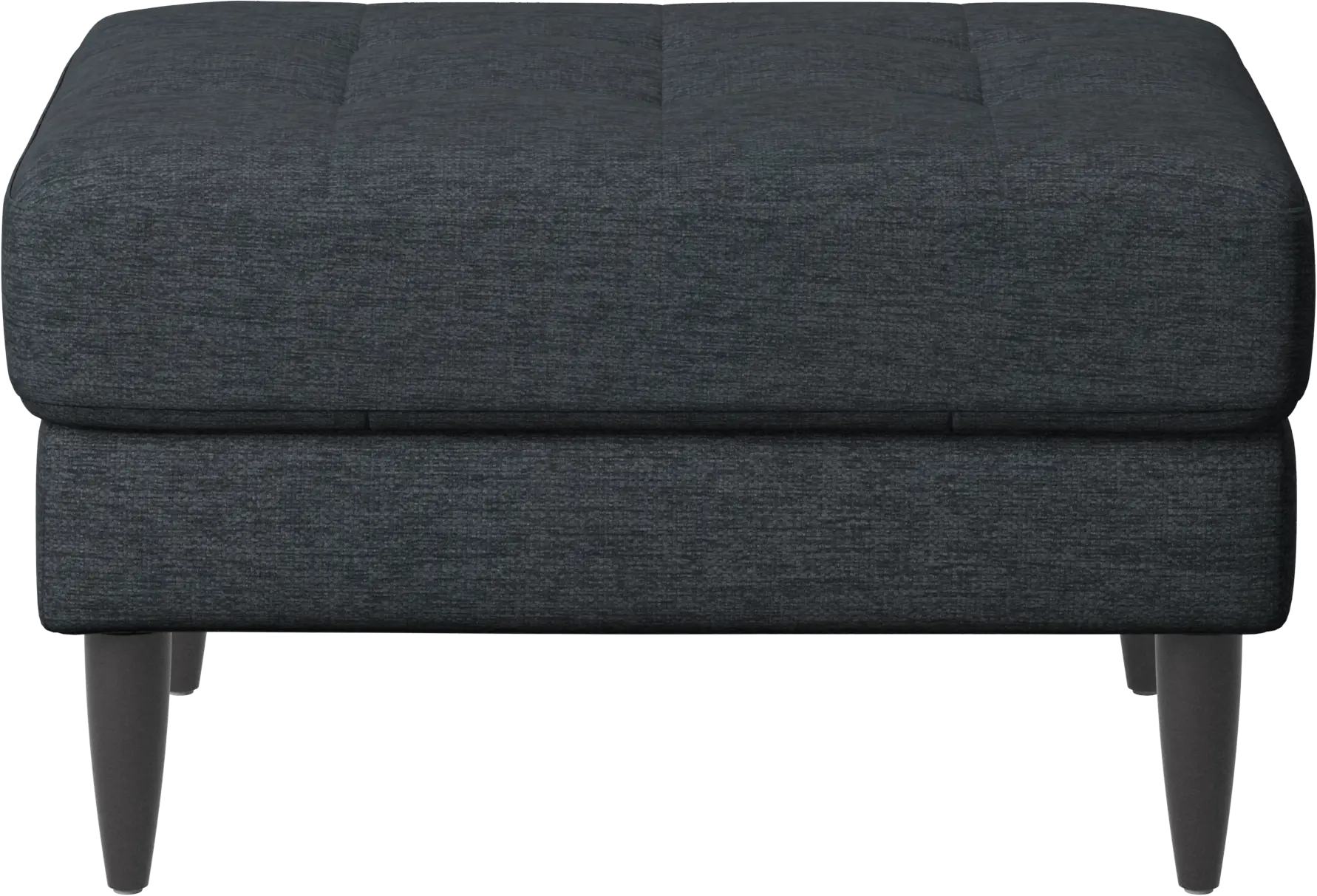 Osaka footstool, tufted seat