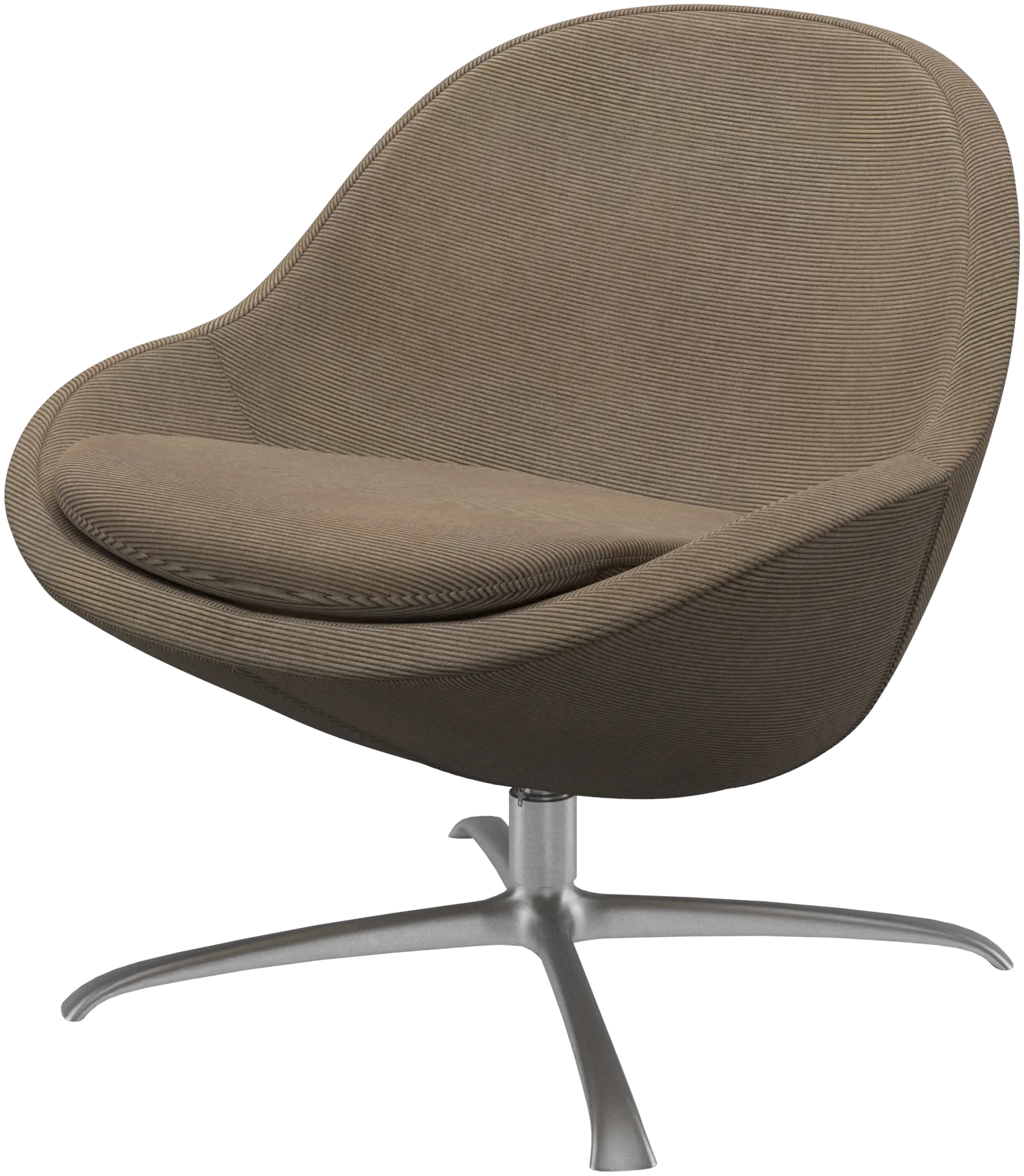 Veneto armchair with swivel function