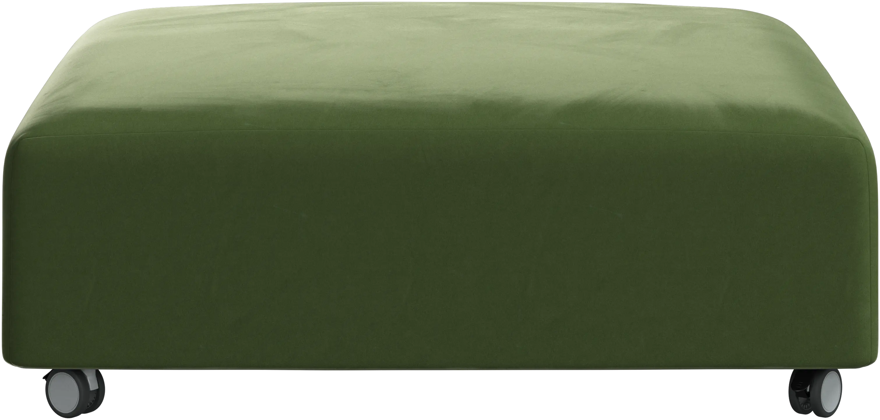 Hampton footstool on wheels