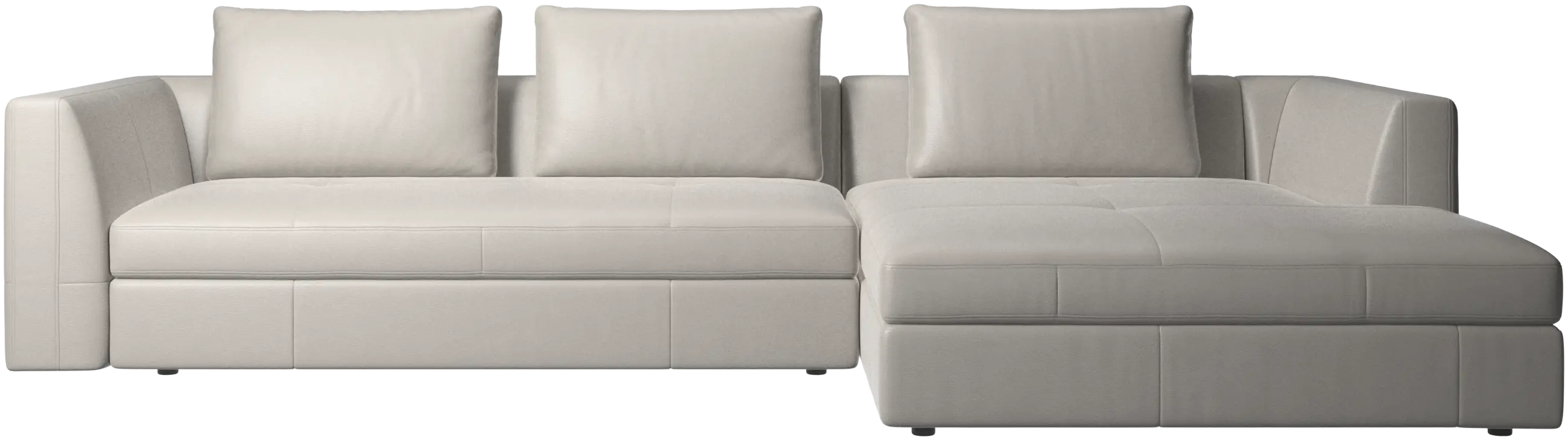 Bergamo sofa with resting unit