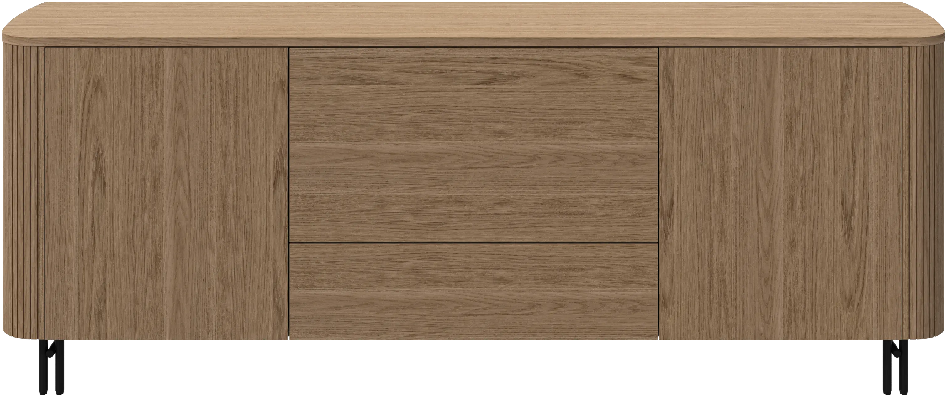 Buffet avec section abattante