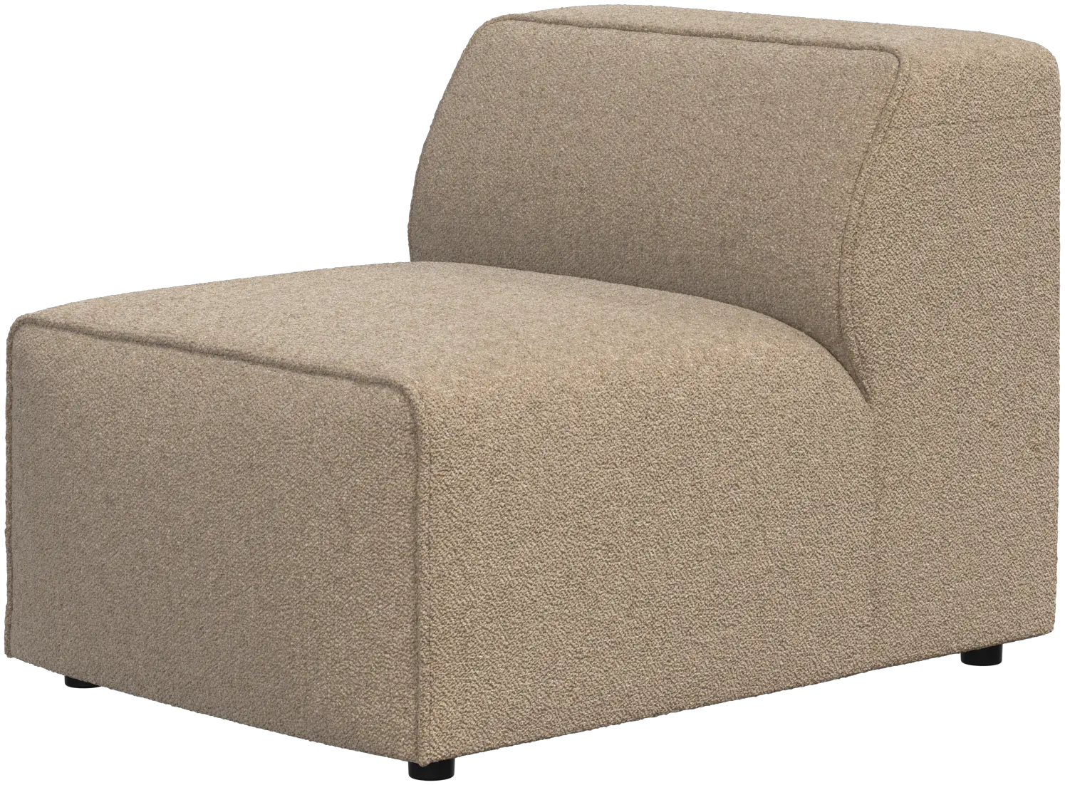 Carmo 1-seater, no armrests