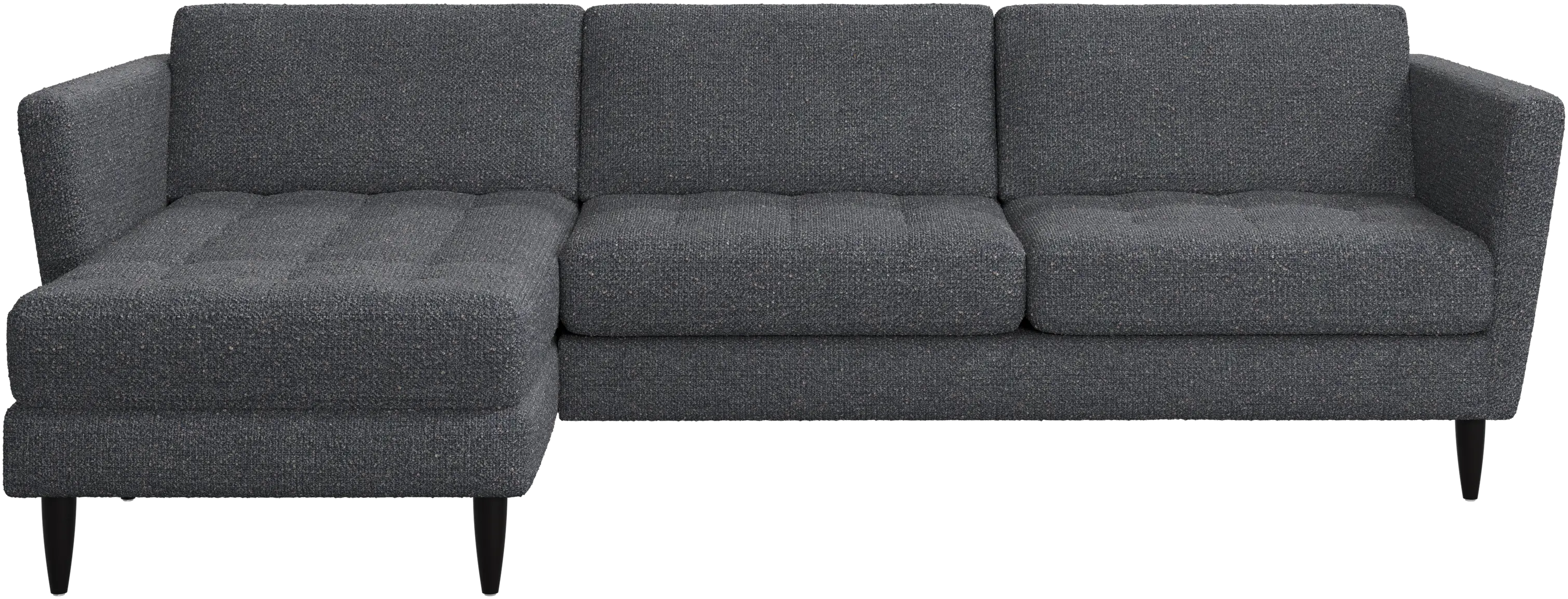 Osaka sofa with resting unit, tufted seat