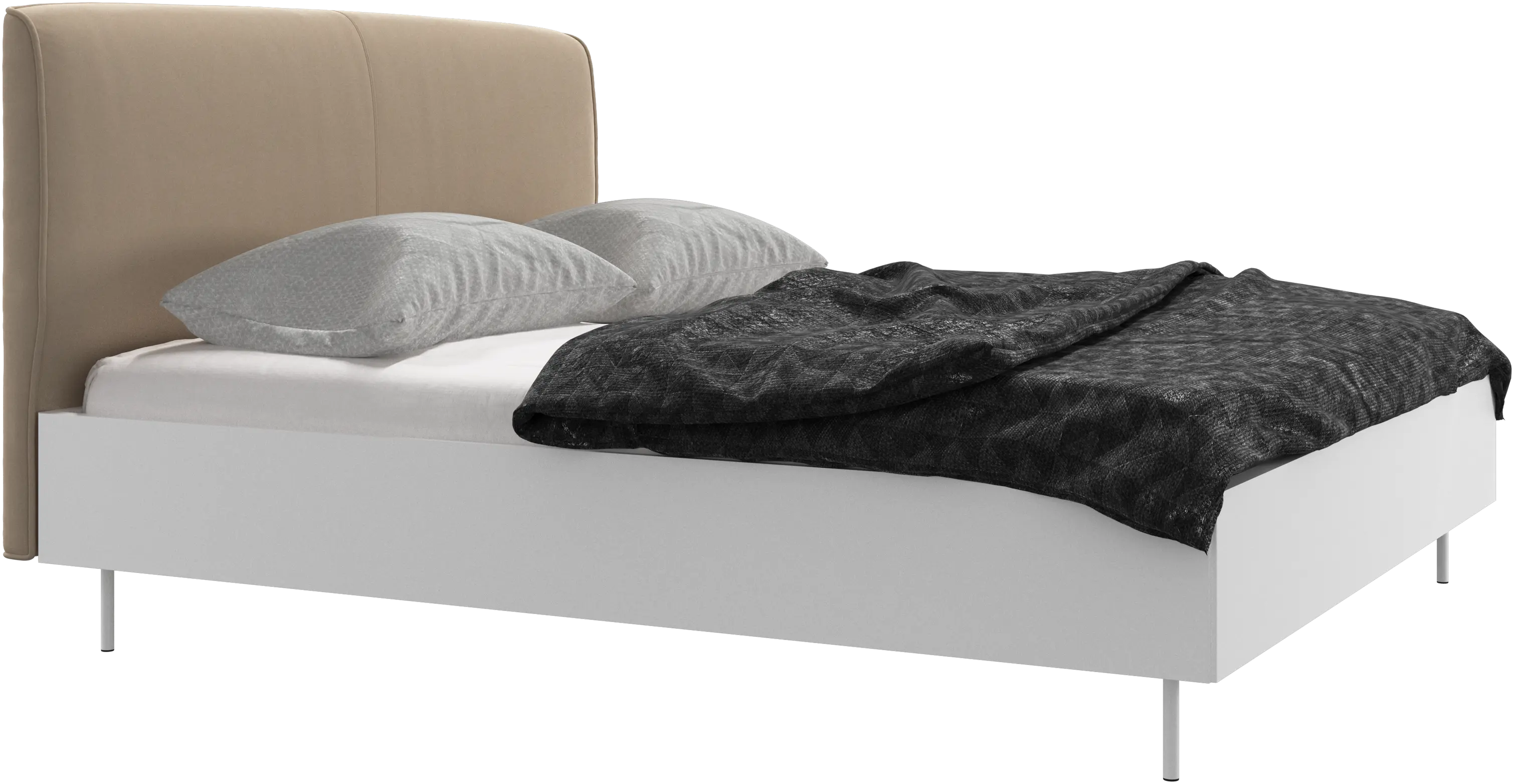 Houston, With headboard, legs