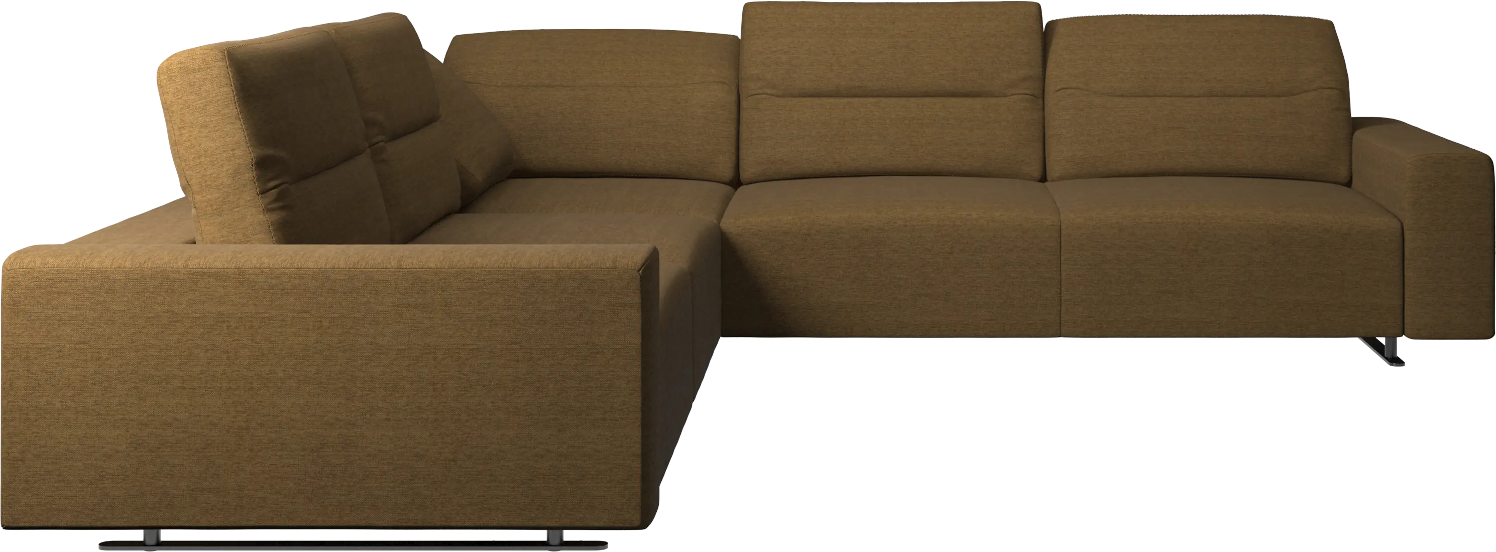 Hampton corner sofa with adjustable back
