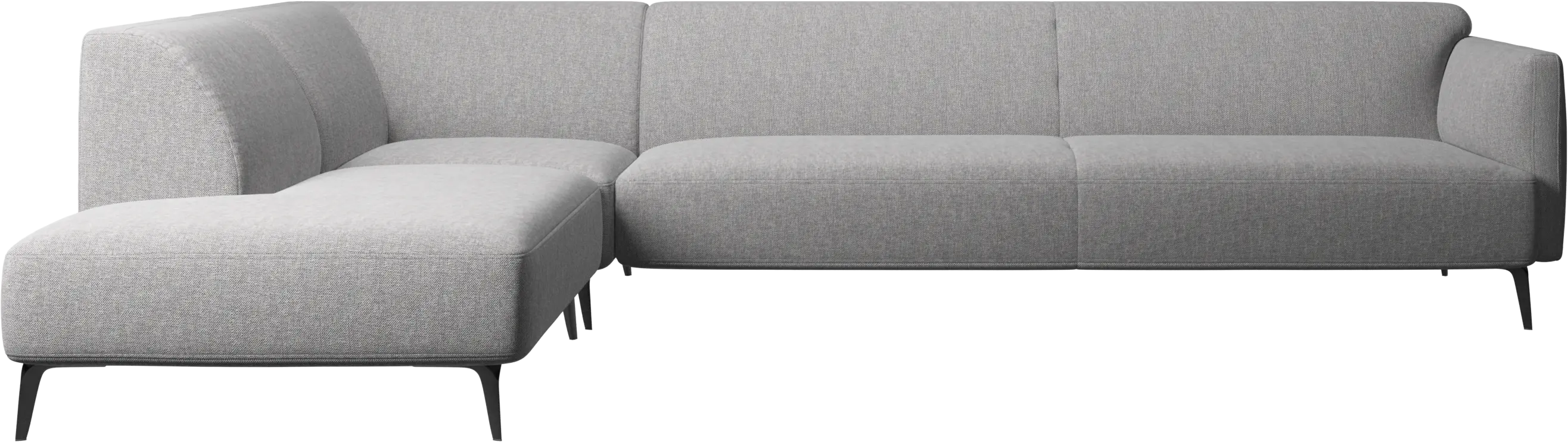 Modena corner sofa with lounging unit