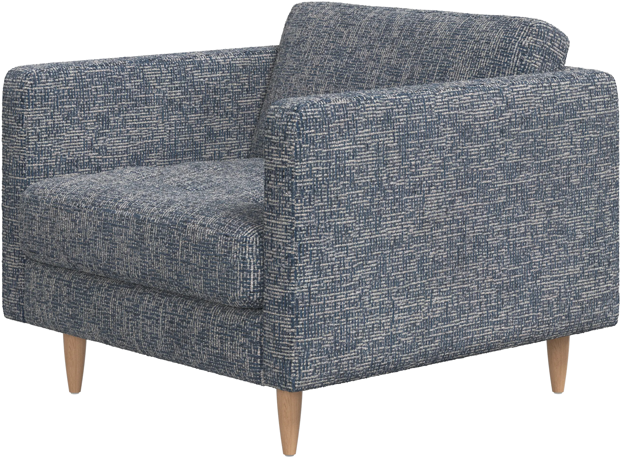 Osaka chair, tufted seat