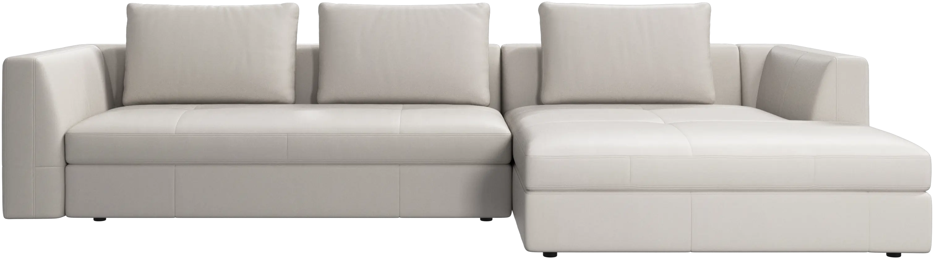 Bergamo sofa with resting unit