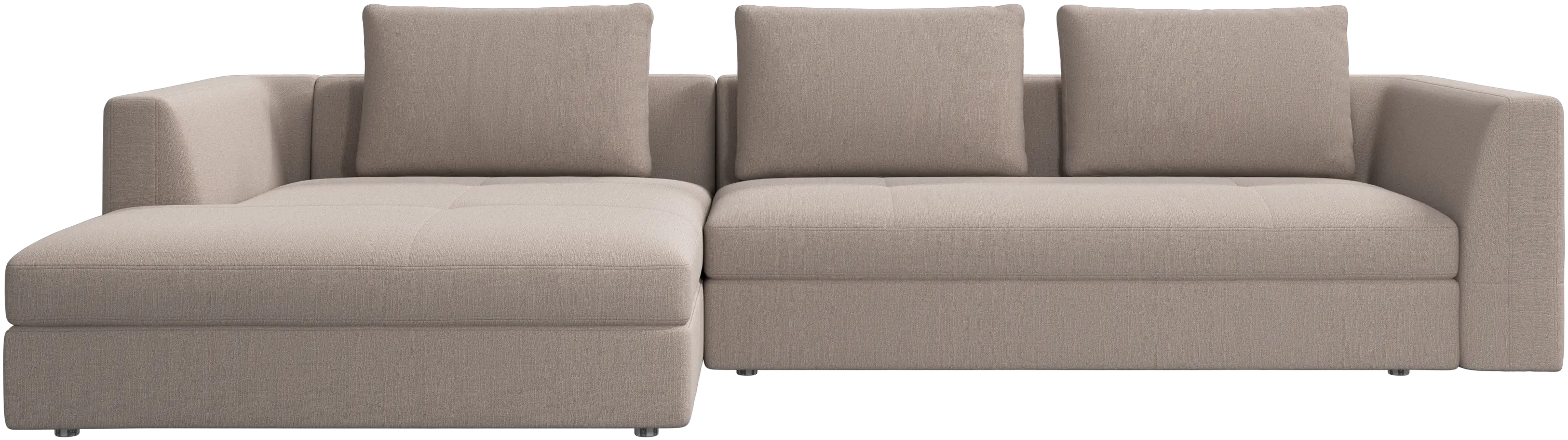 Bergamo sofa with resting unit