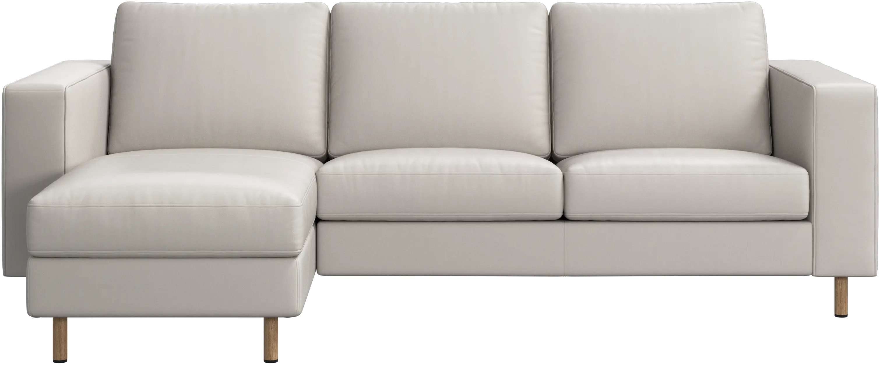 Indivi sofa with chaise longue left