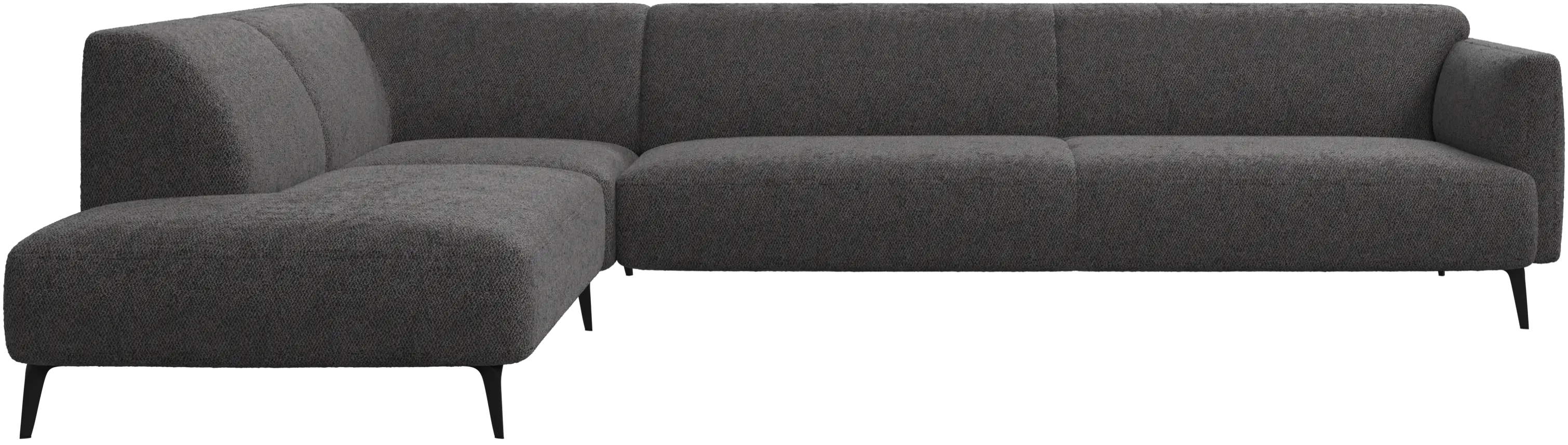 Modena corner sofa with lounging unit