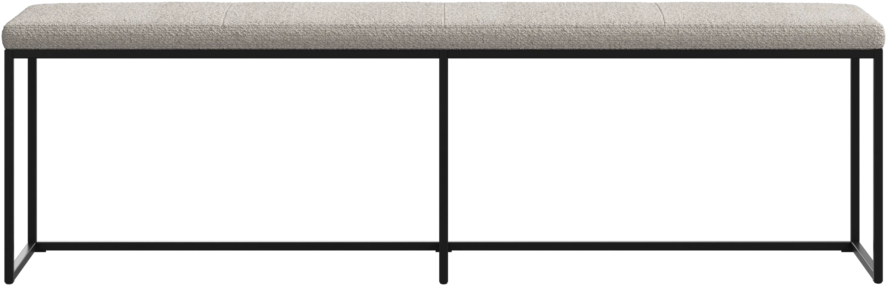 London large bench with cushion