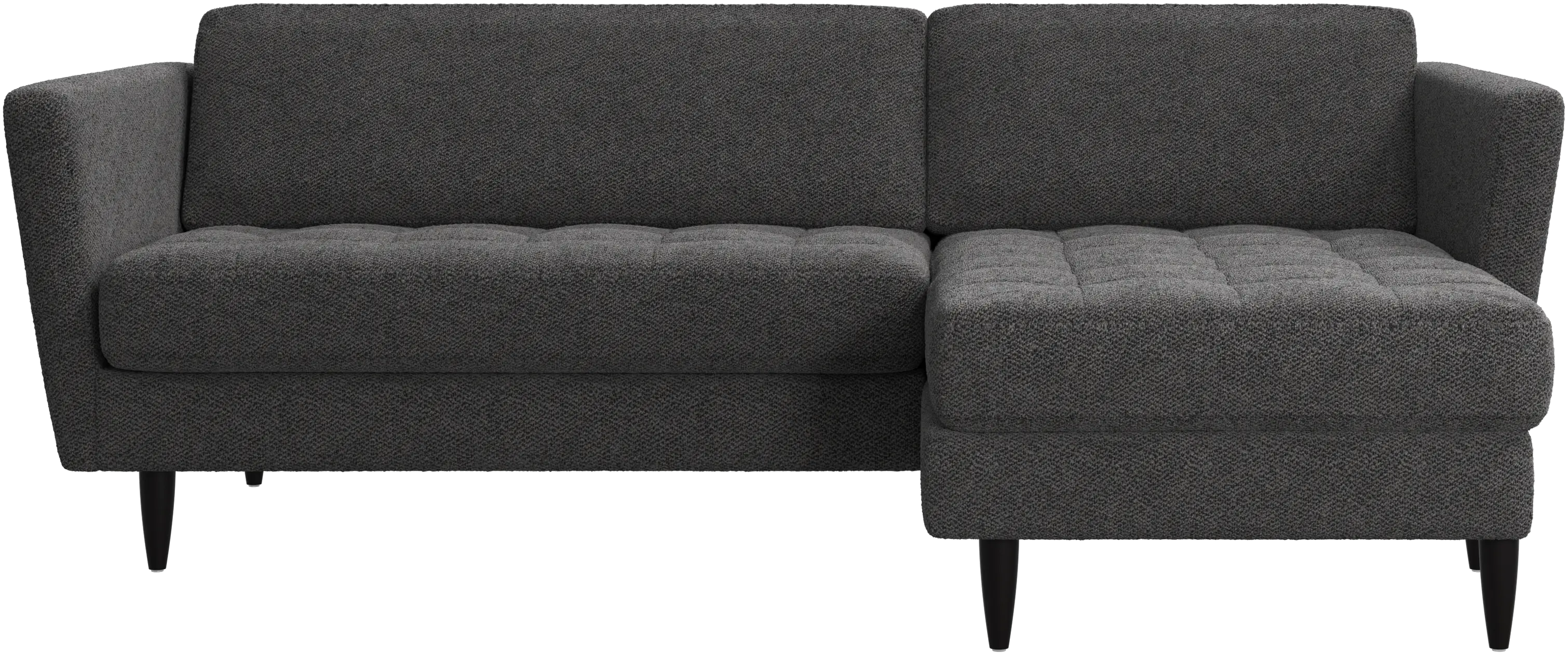 Osaka sofa with resting unit, tufted seat