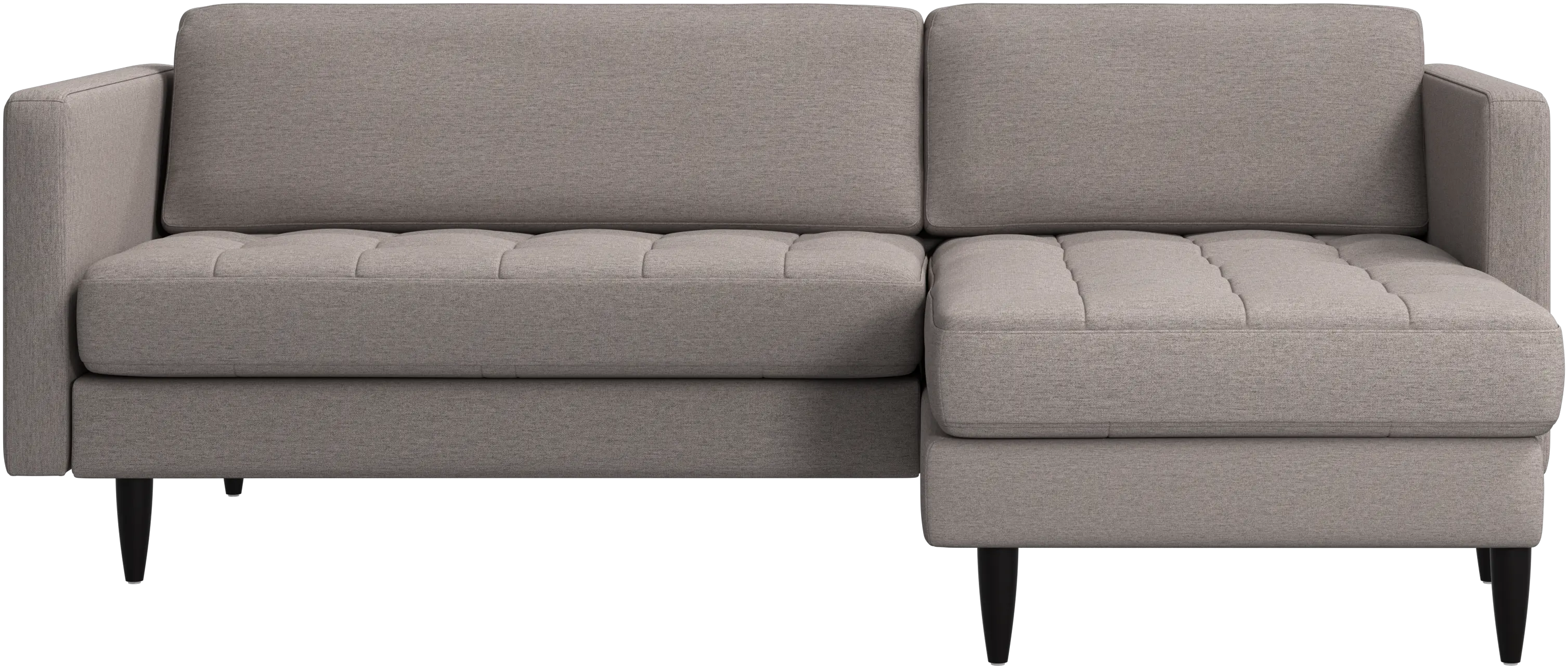 Osaka sofa with resting unit, tufted seat