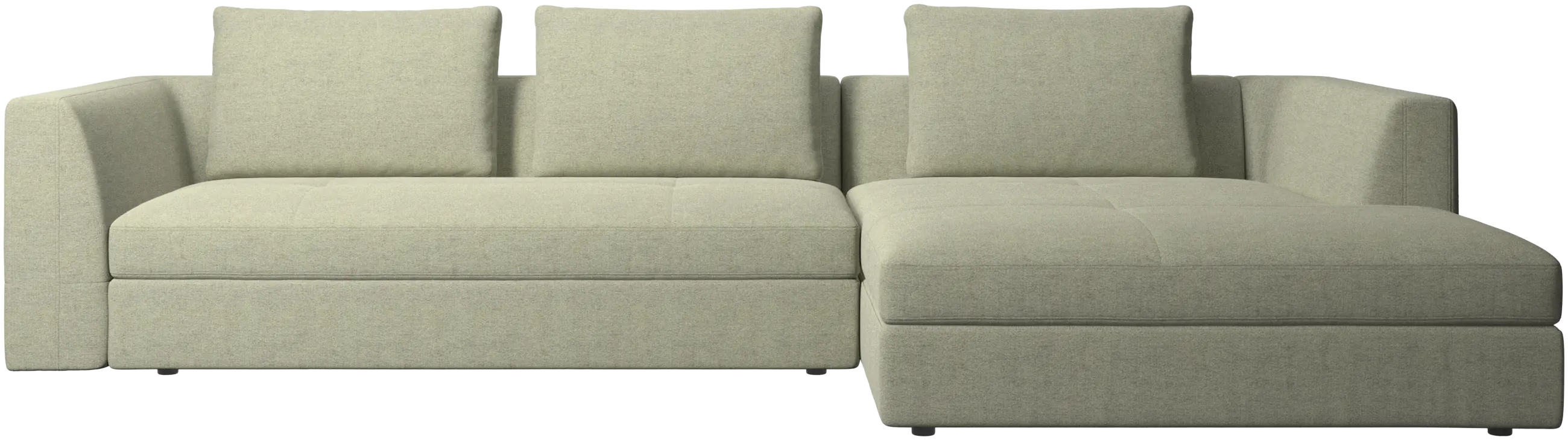 Bergamo sofa with resting unit