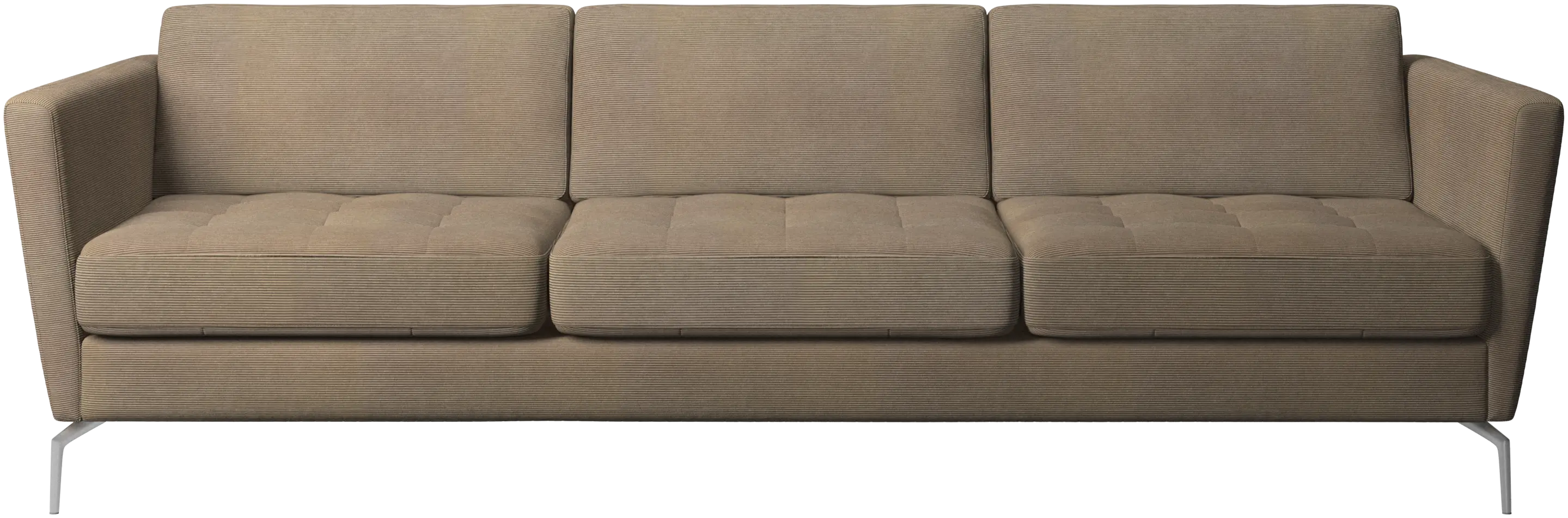 Osaka sofa, tufted seat