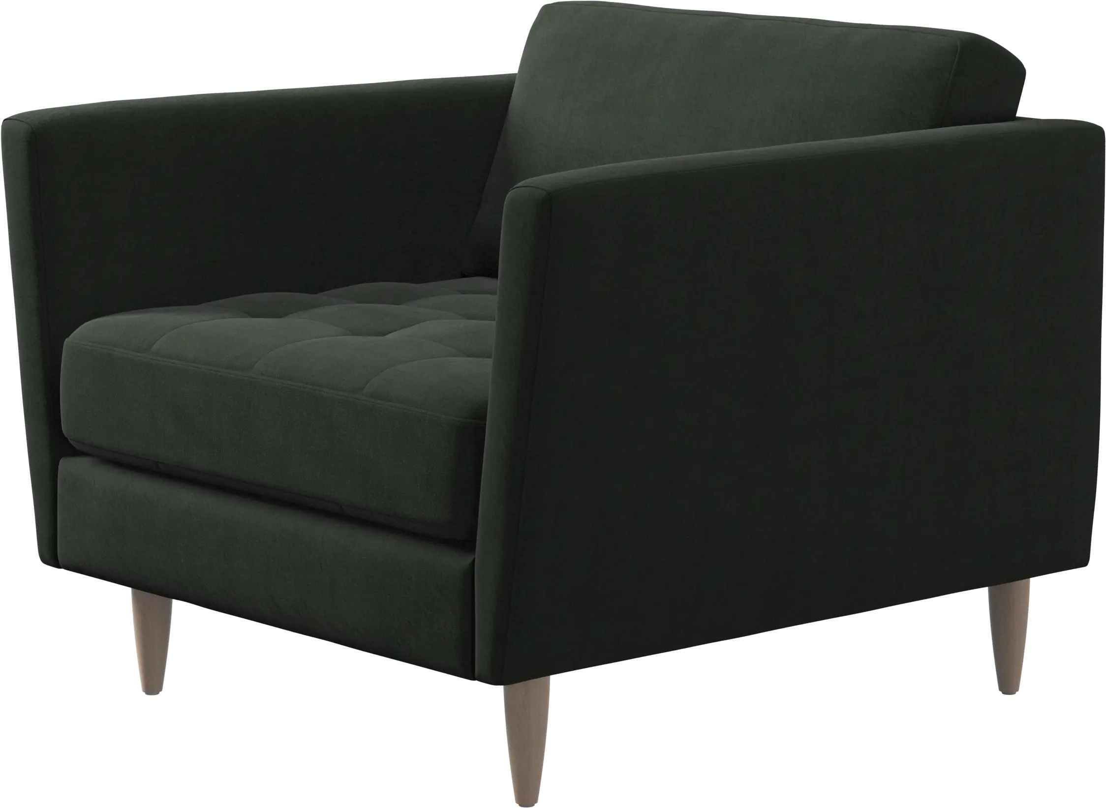 Osaka chair, tufted seat