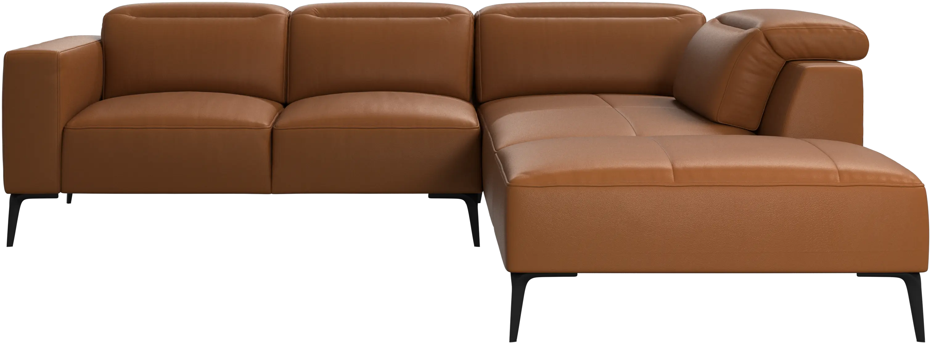 Zürich corner sofa with lounging unit
