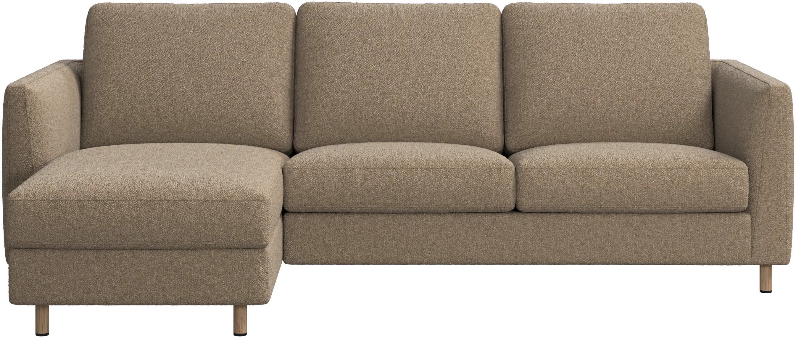Indivi sofa with chaise longue left