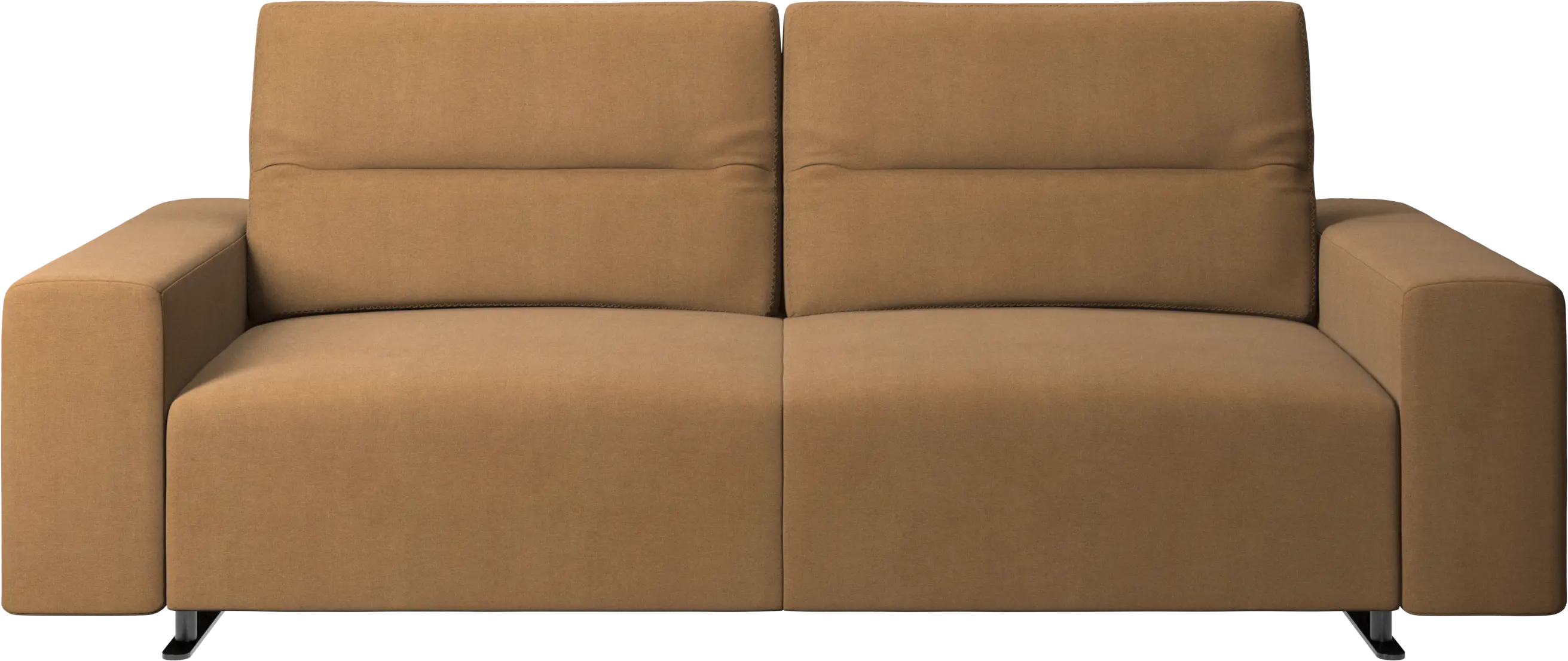 Hampton sofa with adjustable back and storage on the right side